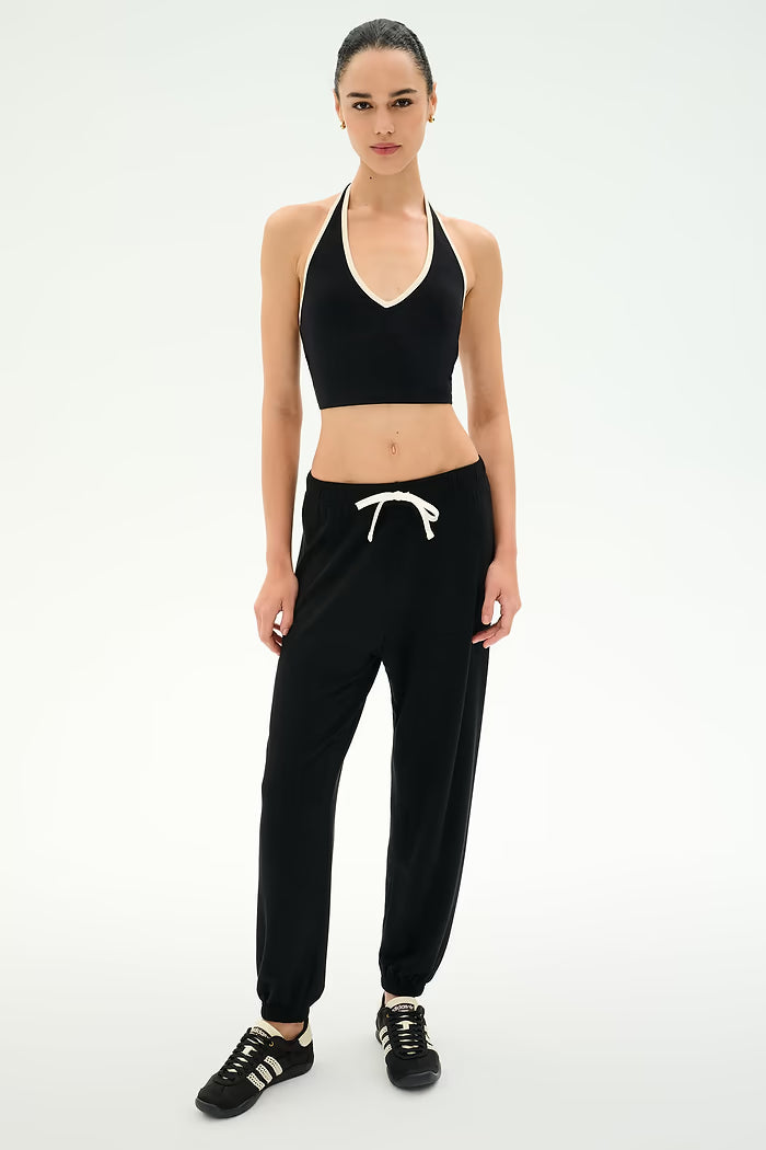 Andie Oversized Fleece Sweatpant - Black-Splits59-Happy on Main
