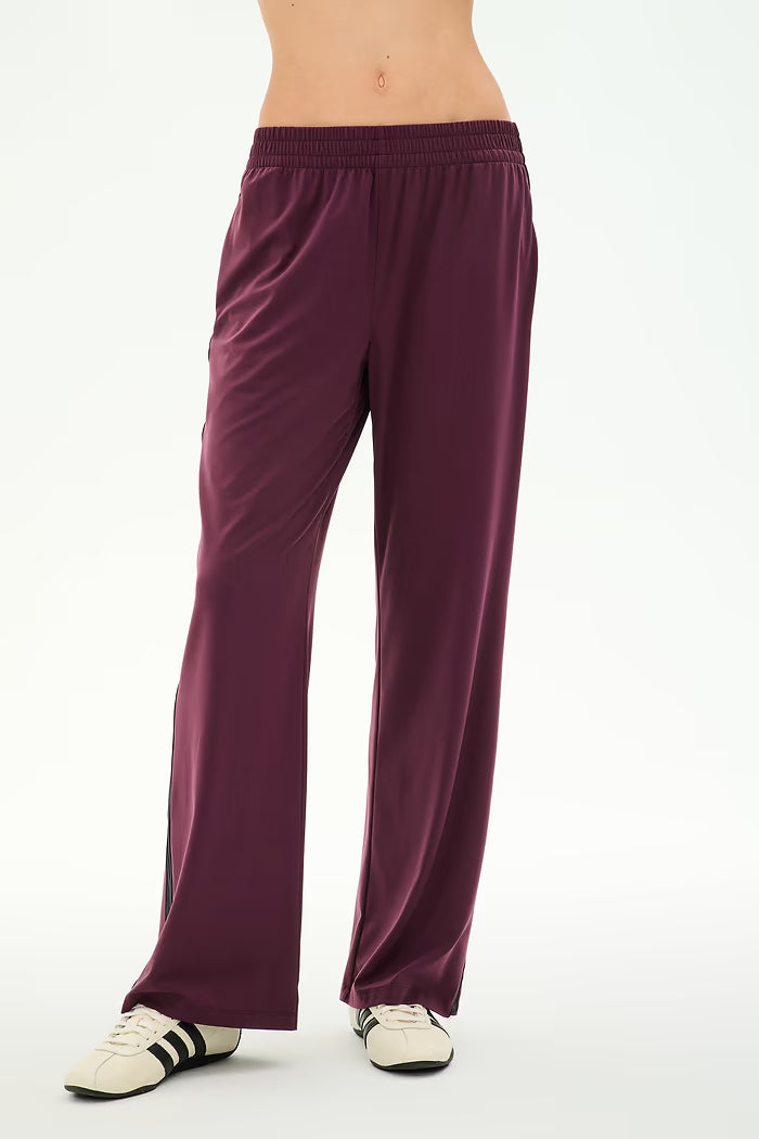 Maxie Rigor Track Pant - Dark Cherry/Black-Splits59-Happy on Main