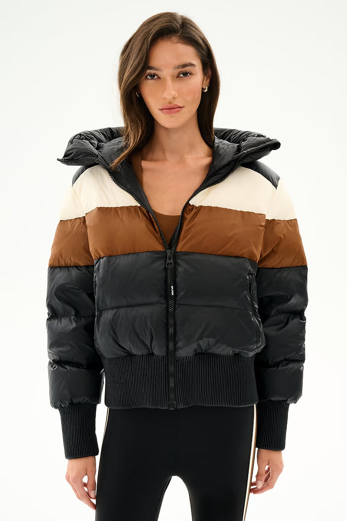 Aspen Puffer Jacket - Black/Toffee-Splits59-Happy on Main