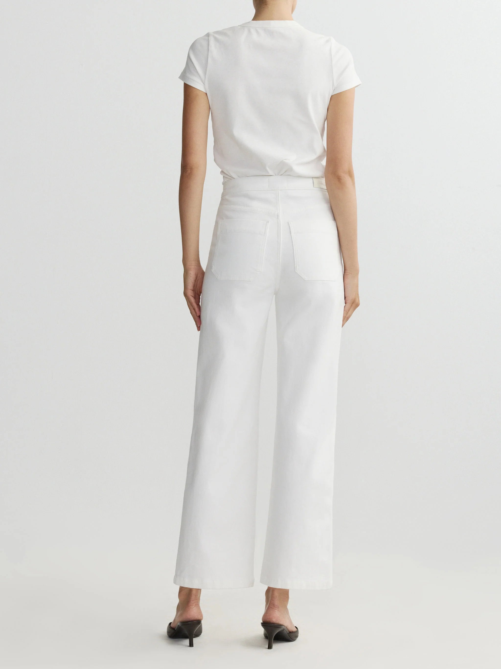 Karmine Refined Wide Leg - White Sailor-DL1961-Happy on Main