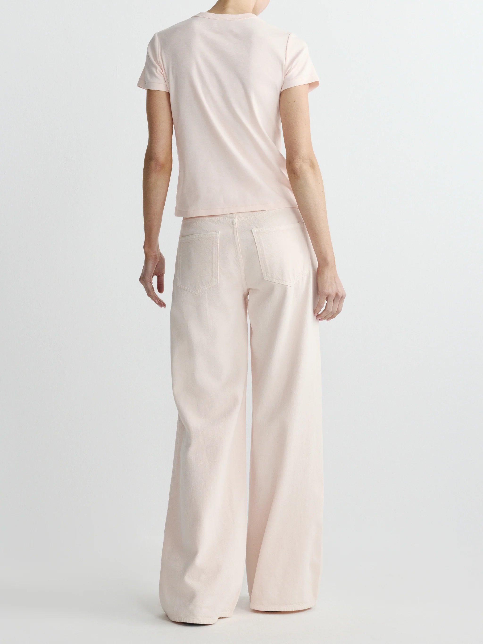 Alex Baggy Wide Leg Low Rise 32” - Ballet Aura-DL1961-Happy on Main