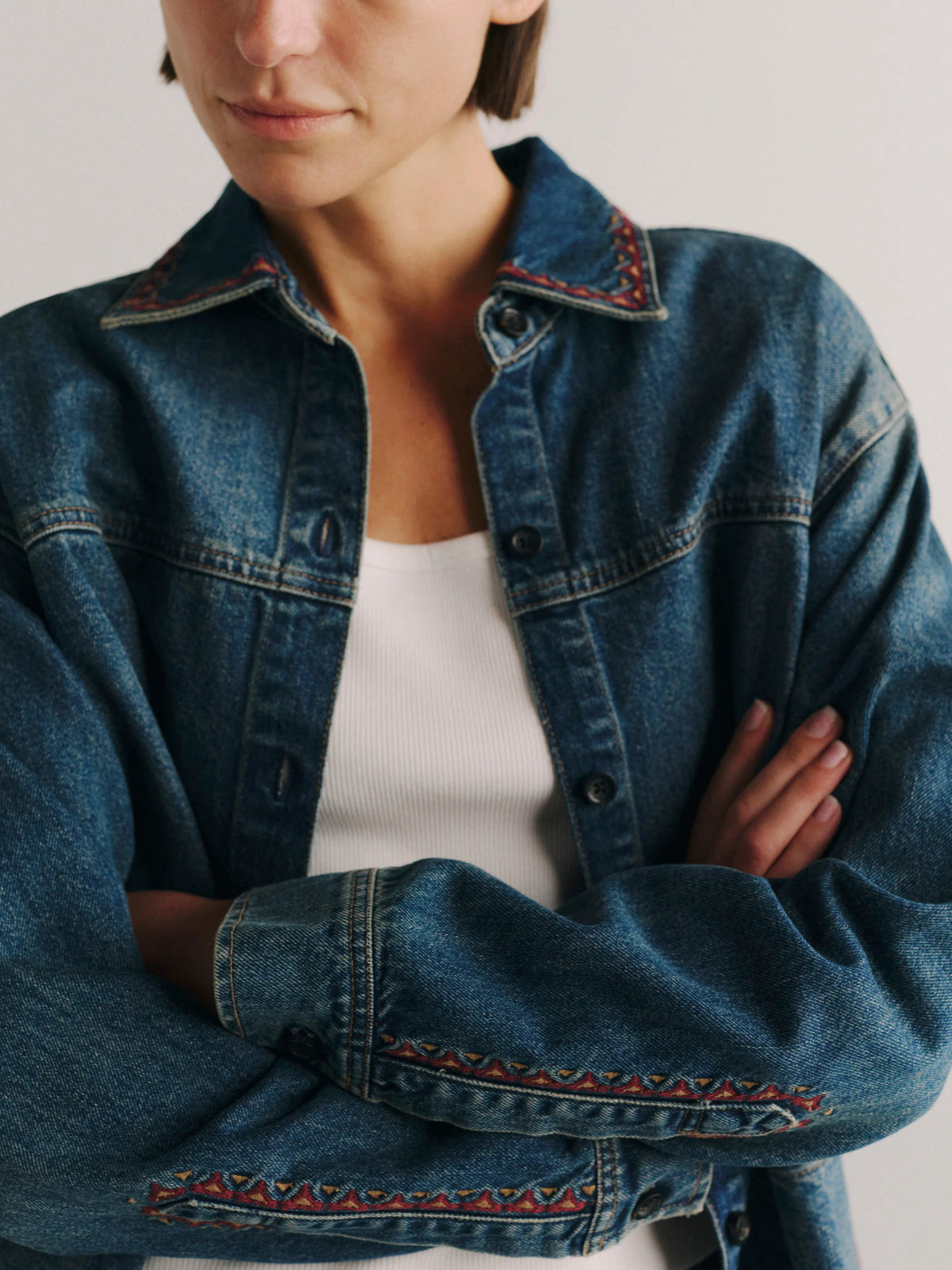 Addison Overshirt - Eternal Embroidery