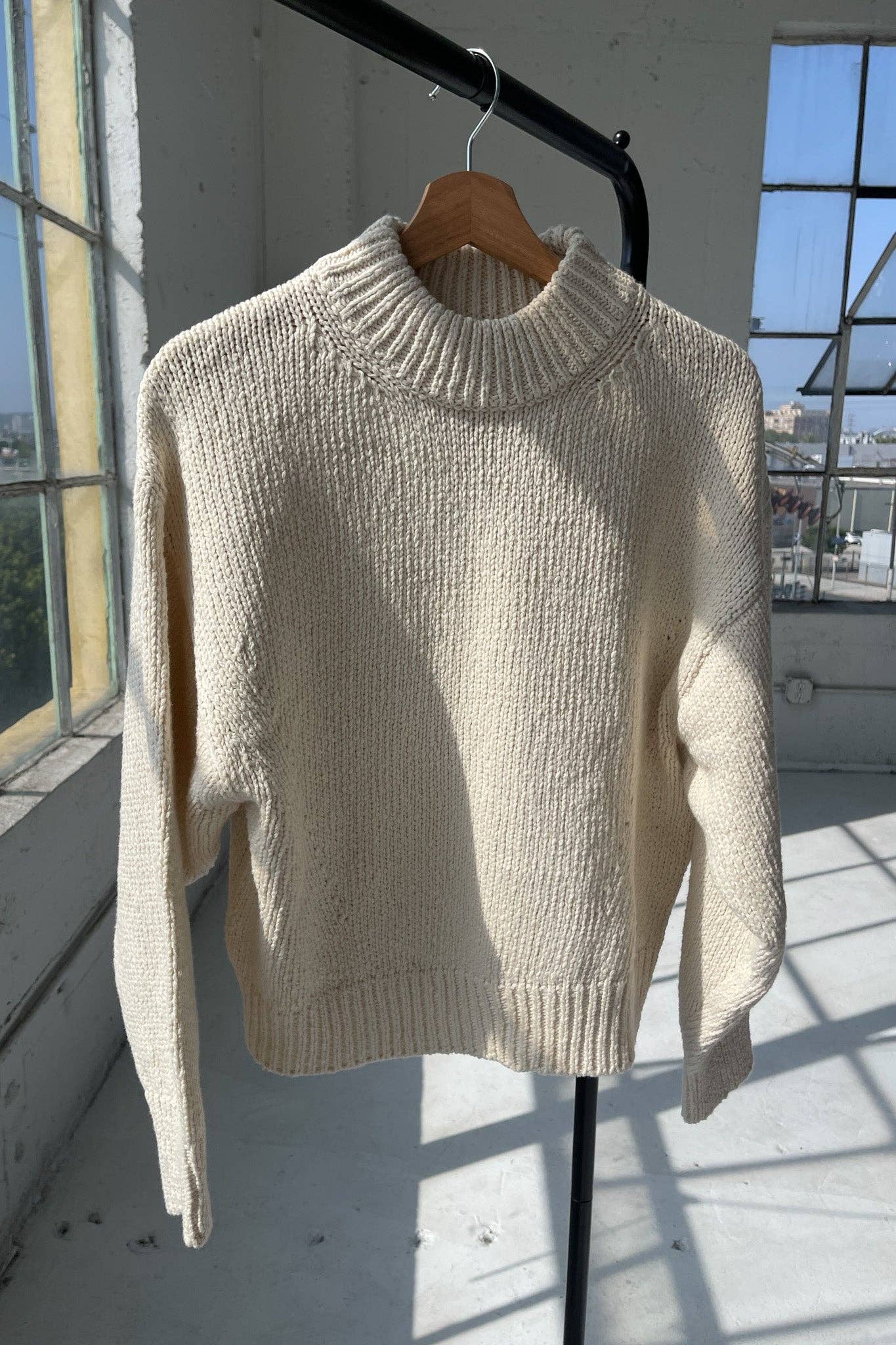 Zoe Cotton Sweater (2XS/S - 2M/L)-Le Bon Shoppe-Happy on Main