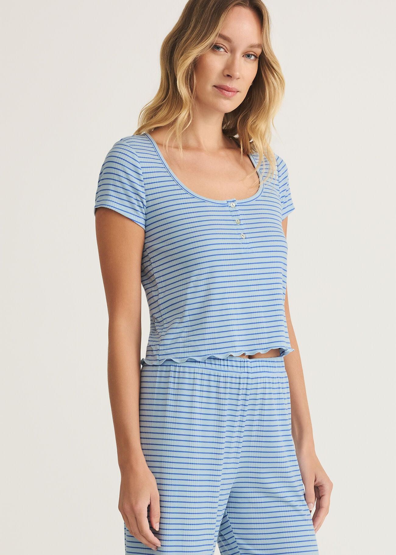 Sail Away Rib Top-Athleisure-Happy on Main
