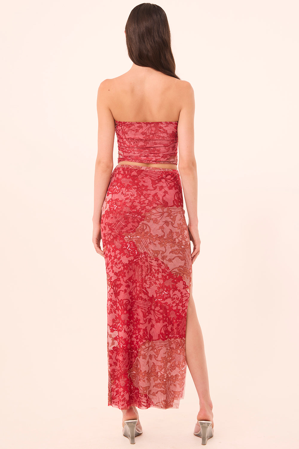 Alaya Skirt - Patchwork Lace-MISA-Happy on Main