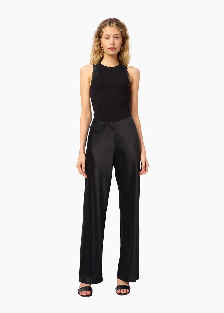 Bristol Mid Rise Pant - Black-Cami NYC-Happy on Main