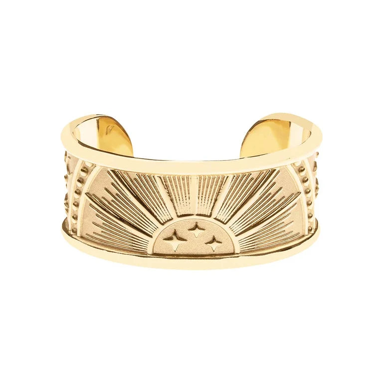 STRONG Rising Sun Cuff-Jane Win-Happy on Main