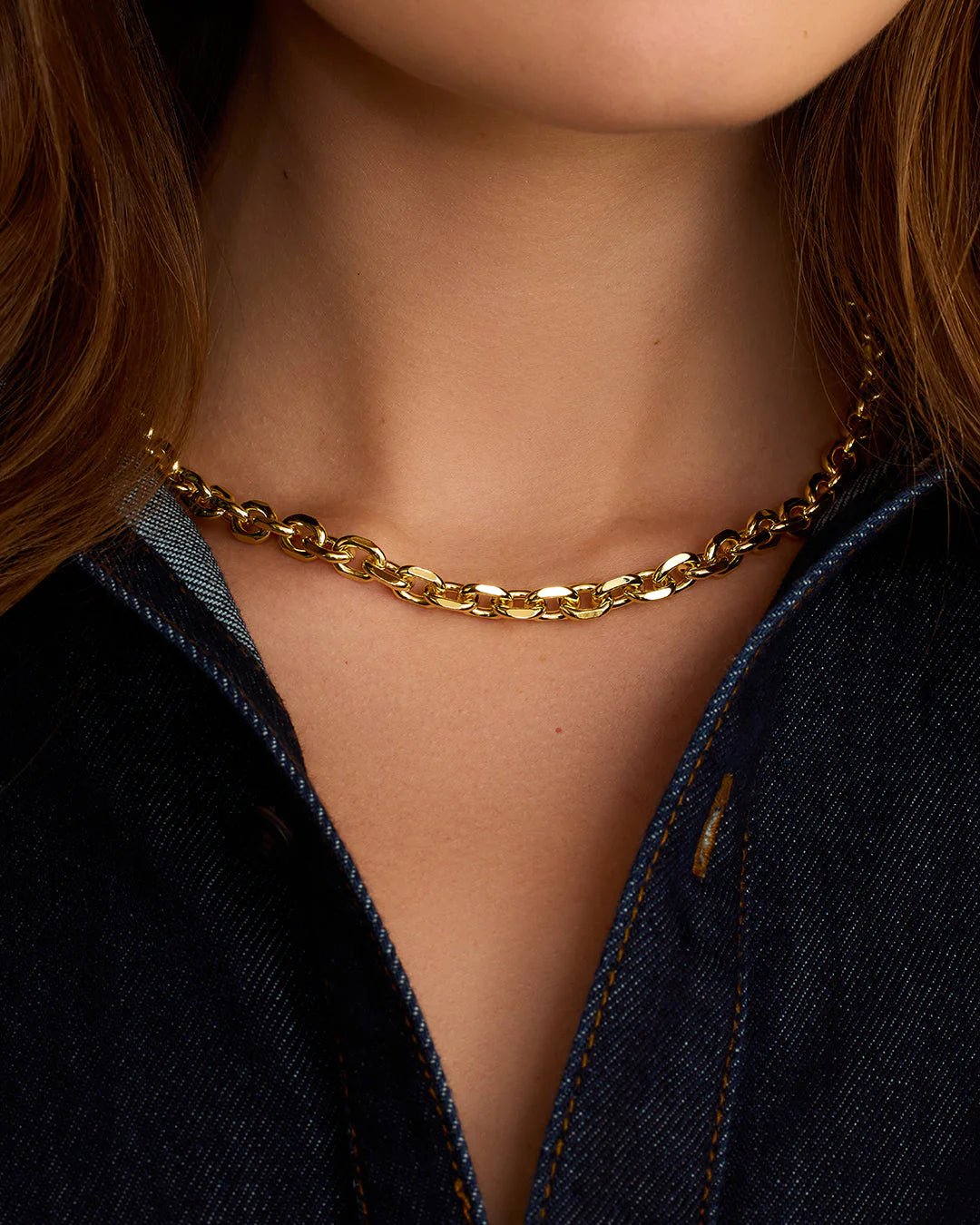 Asher Statement Necklace - Gold-Gorjana-Happy on Main