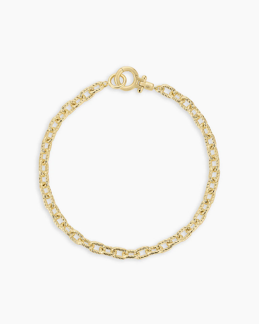 Crew Mini Link Bracelet - Gold-Gorjana-Happy on Main