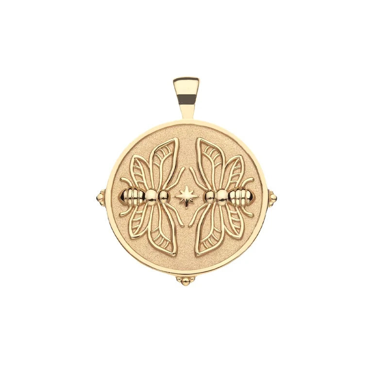 SISTERS Forever JW Original Pendant Coin - 18" Drawn Link Chain-Jane Win-Happy on Main