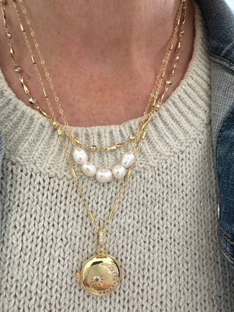 Tiffany Locket Necklace-Everyday Jewelry-Happy on Main