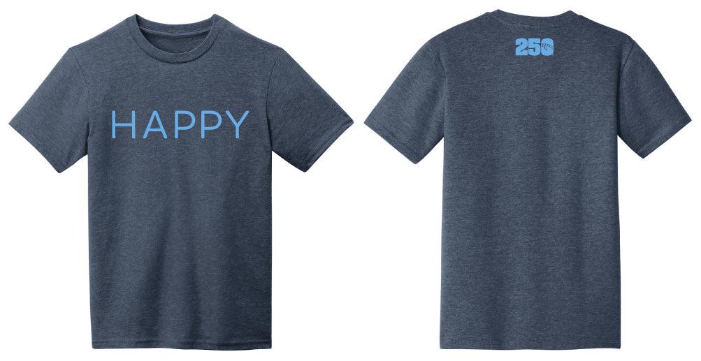 Kids HAPPY 250 Tee-Happy Merch-Happy on Main