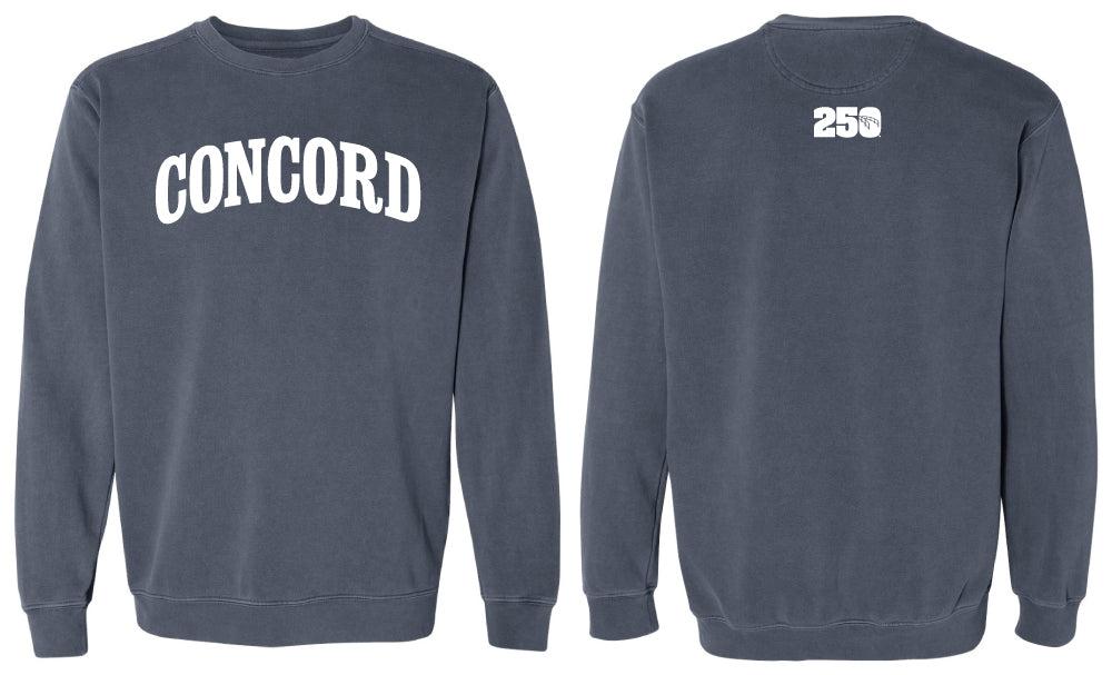 Concord Crew Sweatshirt - 250th Edition - Denim-Happy Merch-Happy on Main