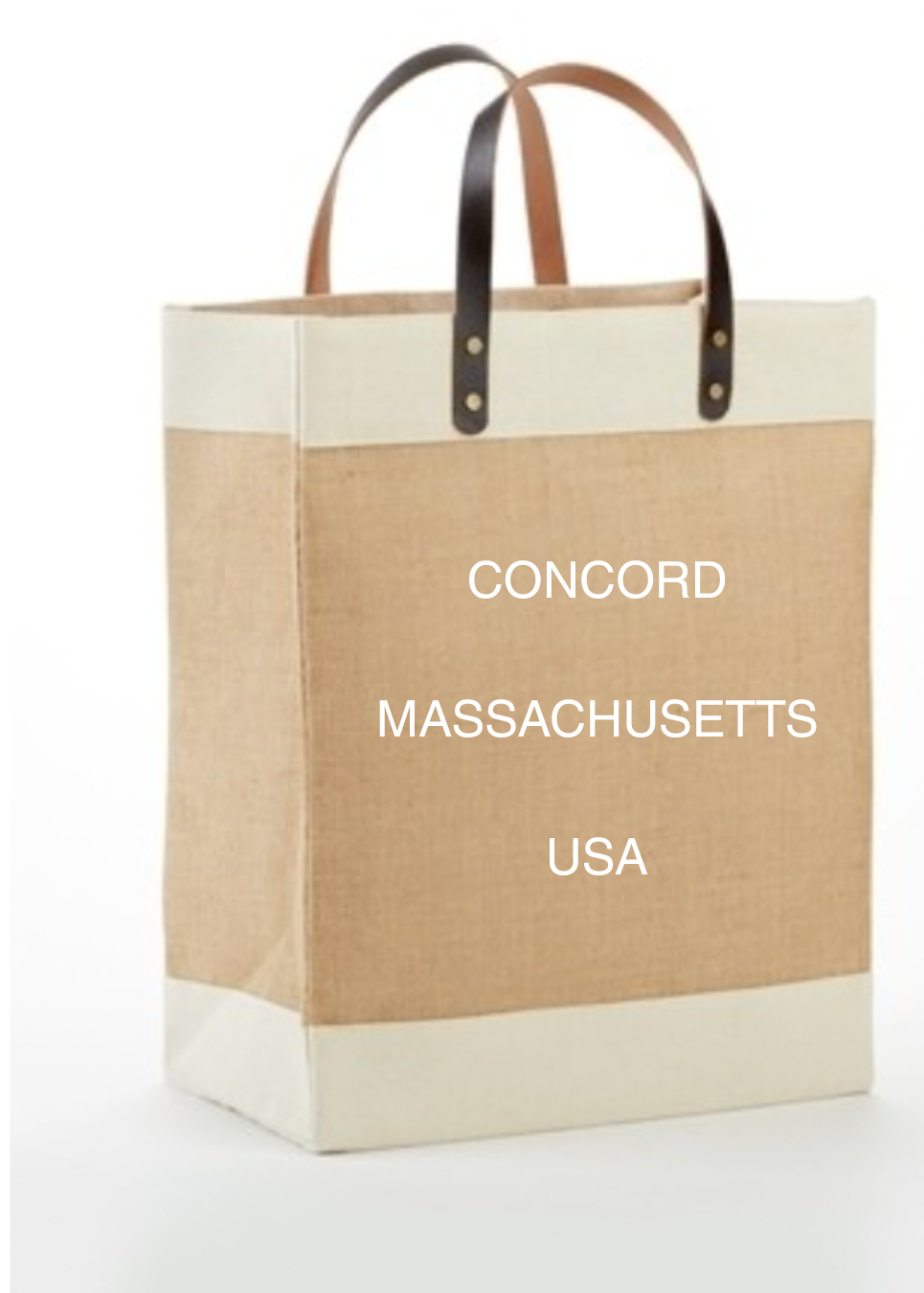 Concord XL Leather Handle-Happy Merch-Happy on Main