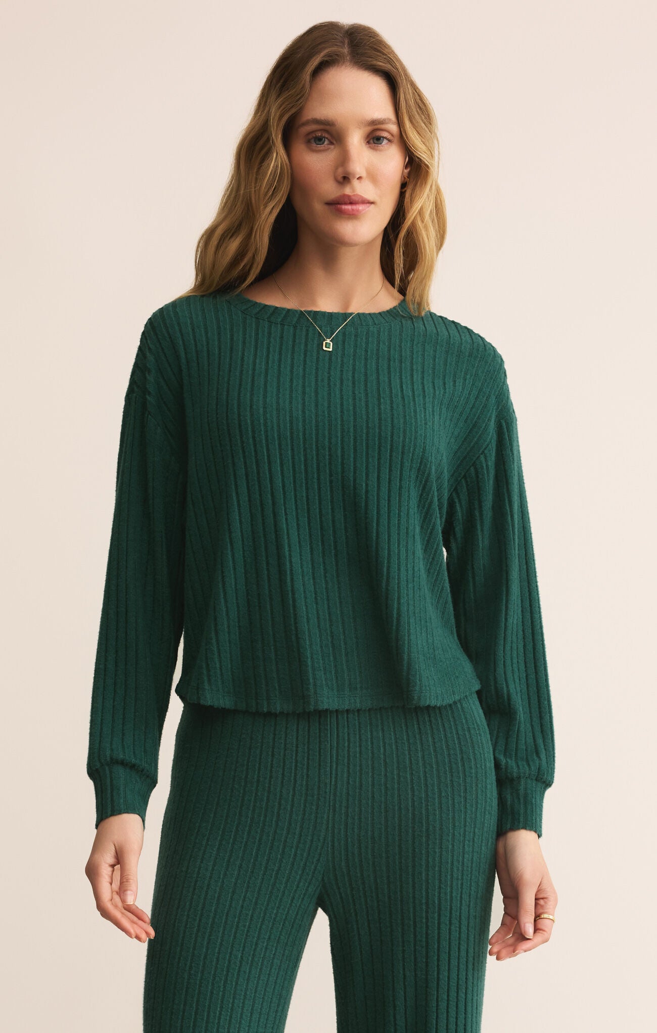 Elfie Rib LS Top-Athleisure-Happy on Main