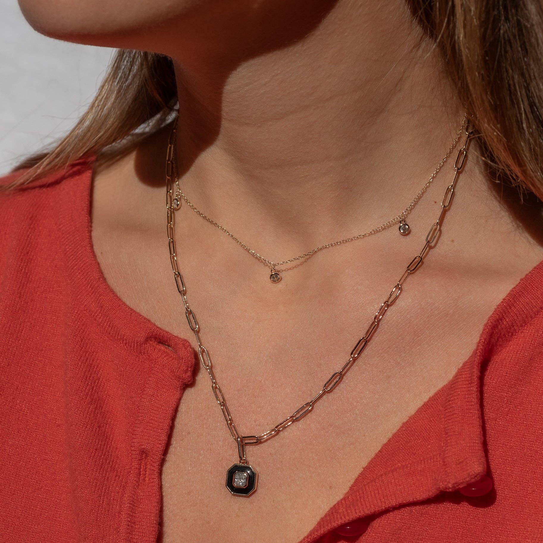 Finn Necklace | 18"-Everyday Jewelry-Happy on Main