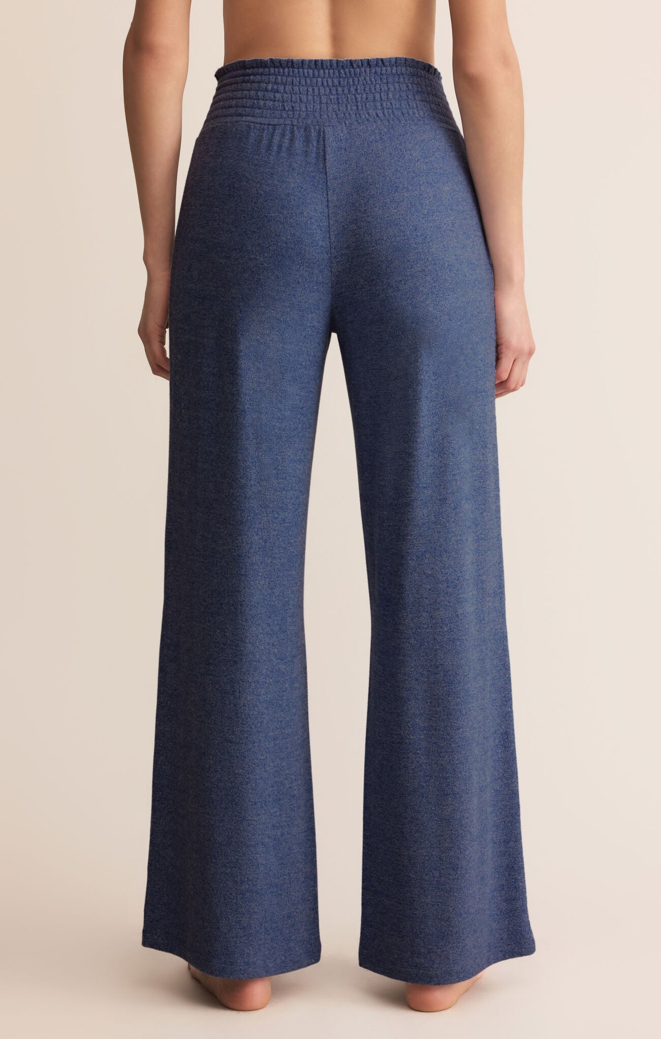 Dawn Smocked Pant - True Navy-Z Supply-Happy on Main