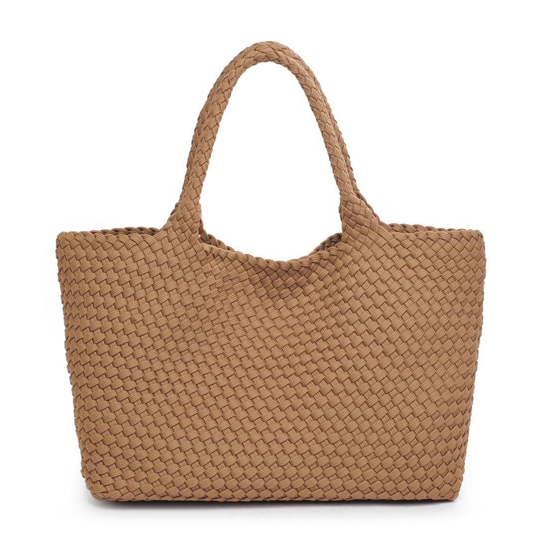 Sky's The Limit - Large Laced Up Eco-Edition Tote-Handbags-Happy on Main