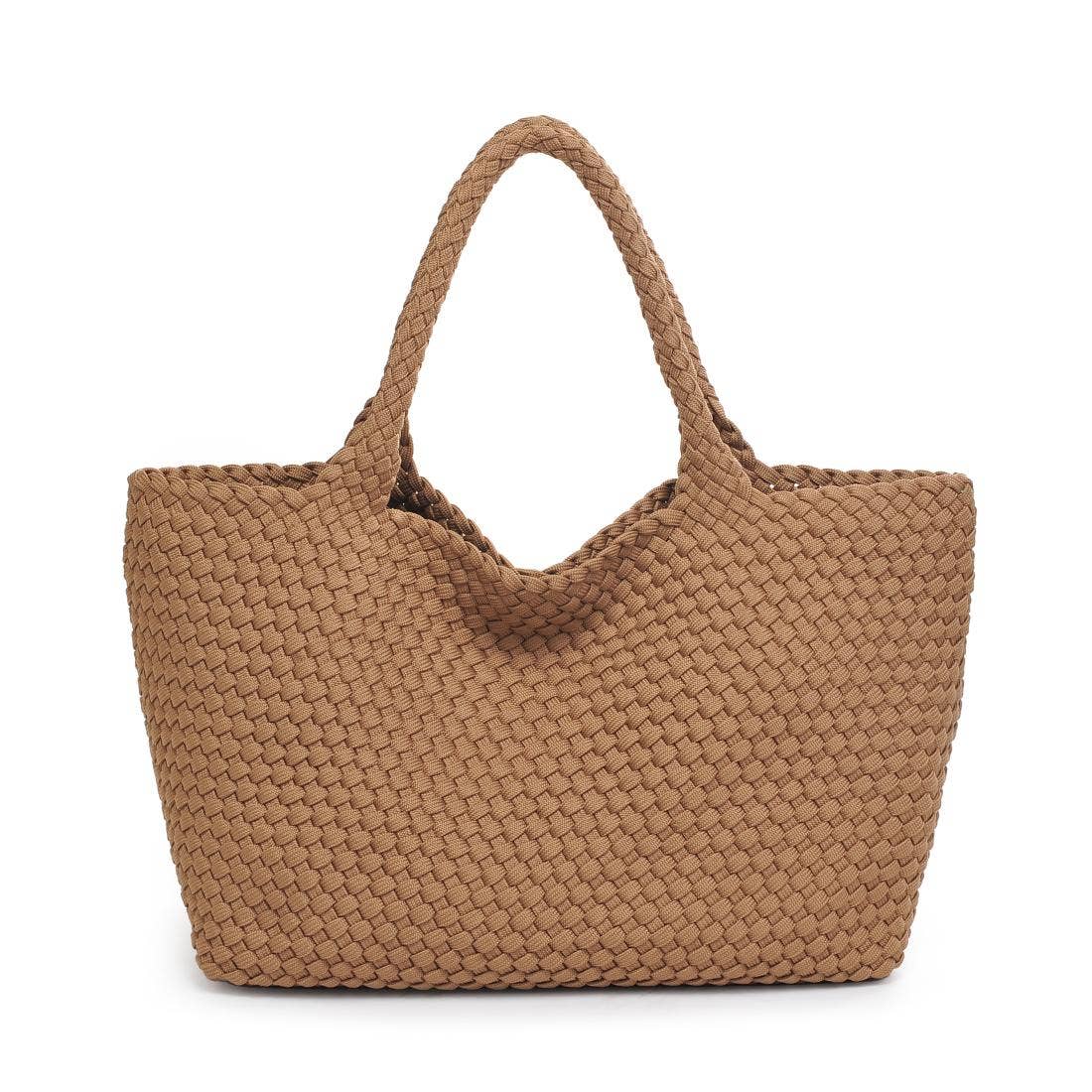 Sky's The Limit - Large Laced Up Eco-Edition Tote-Handbags-Happy on Main
