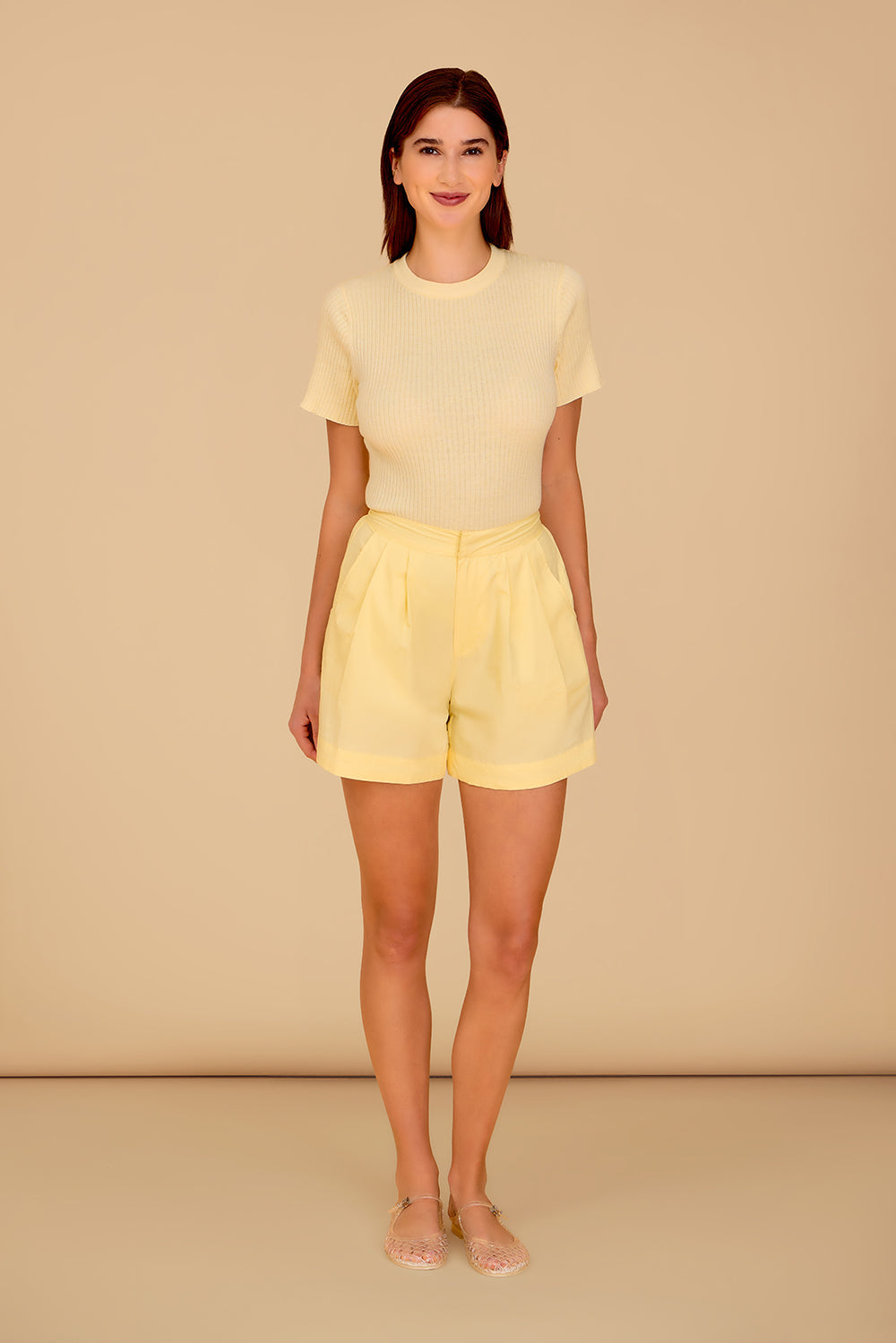 Austin Shorts - Butter-Olivia by Livro-Happy on Main