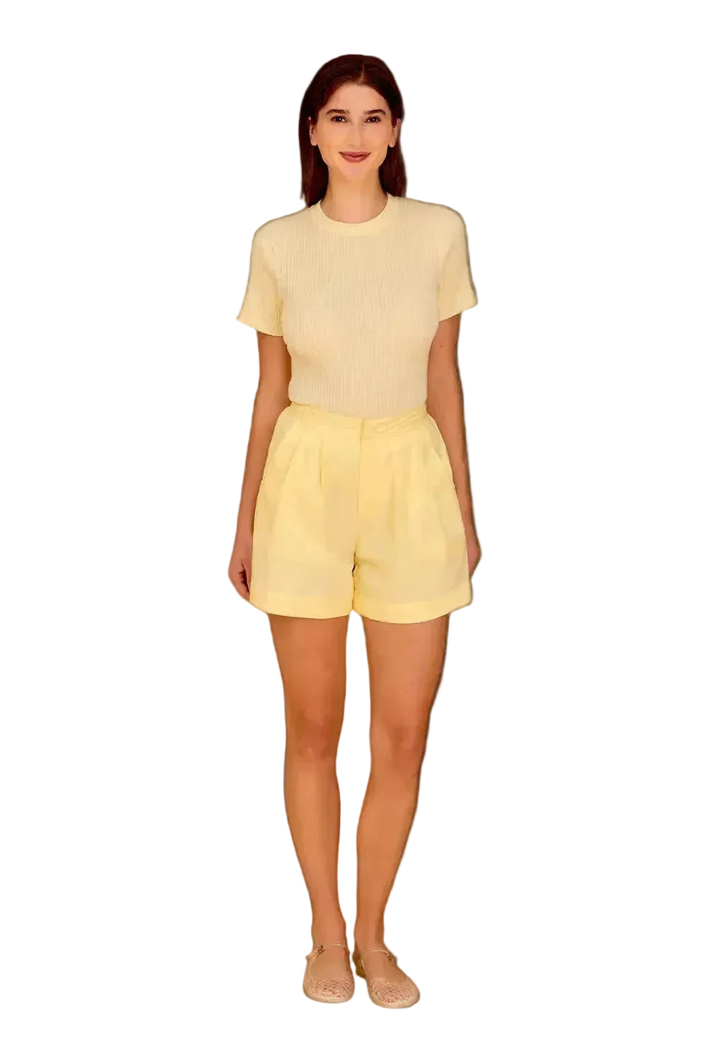 Austin Shorts - Butter-Olivia by Livro-Happy on Main