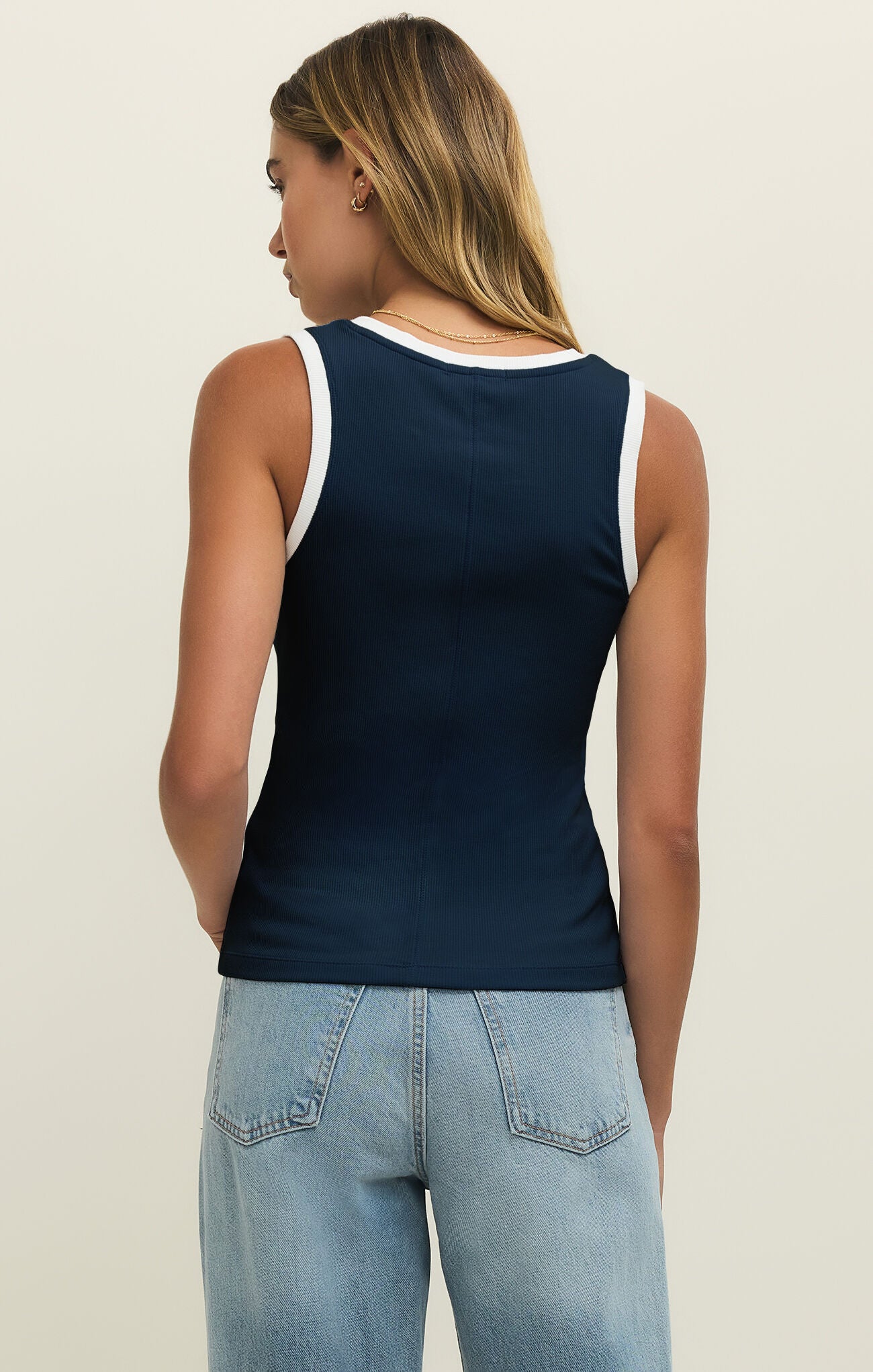 Sirena Colorblocked Rib Tank-Z Supply-Happy on Main