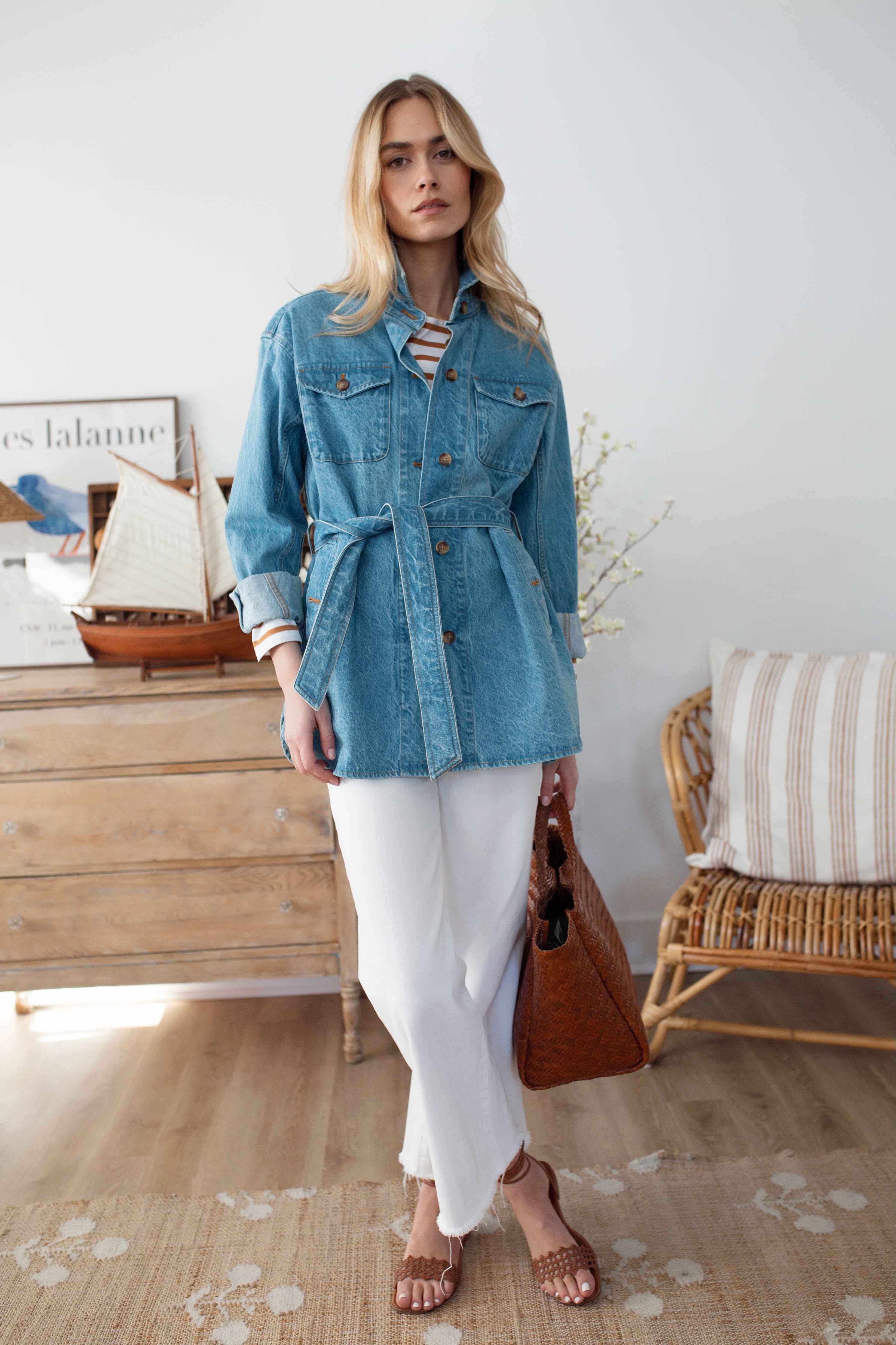 Denim Utility Jacket