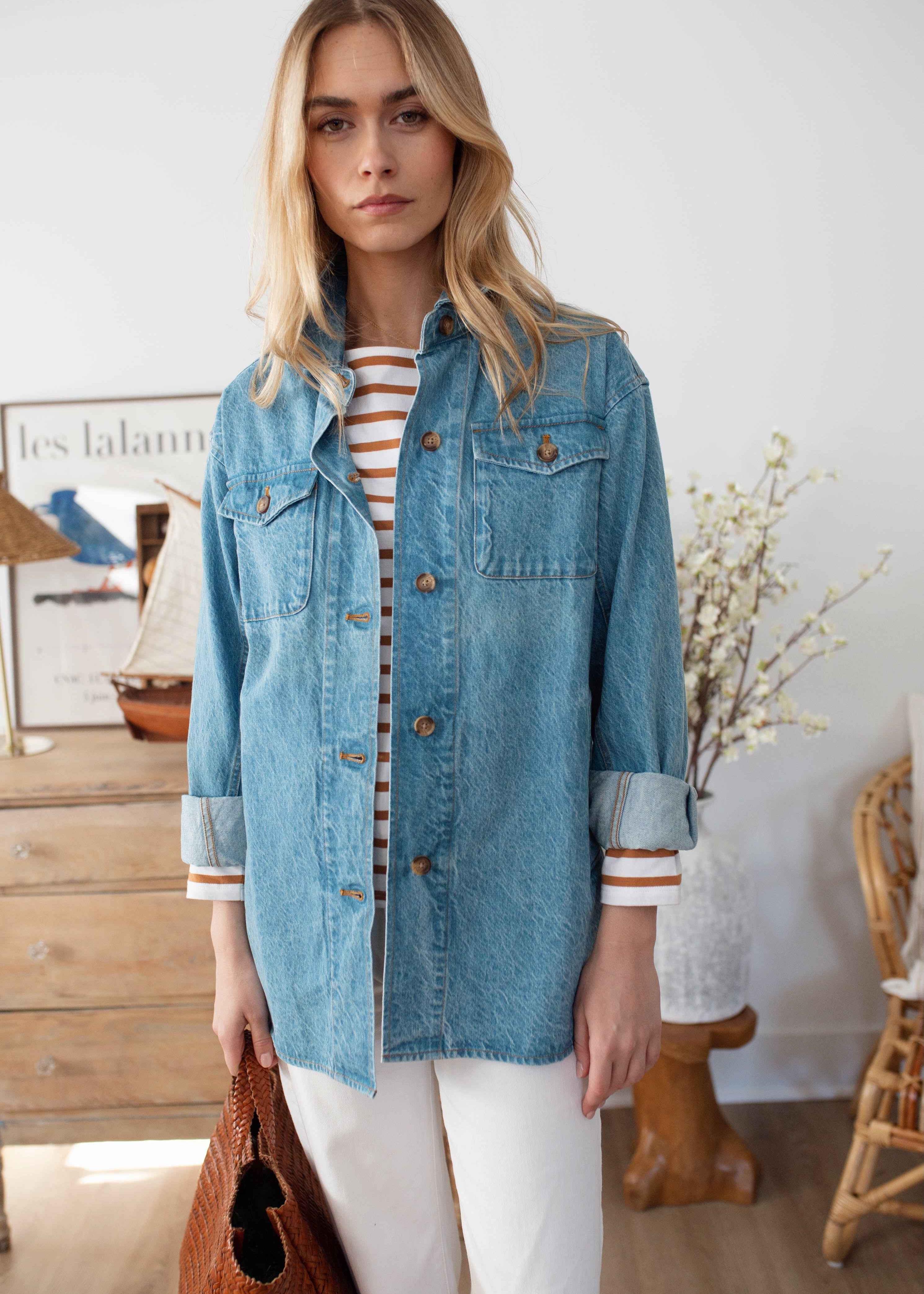 Denim Utility Jacket