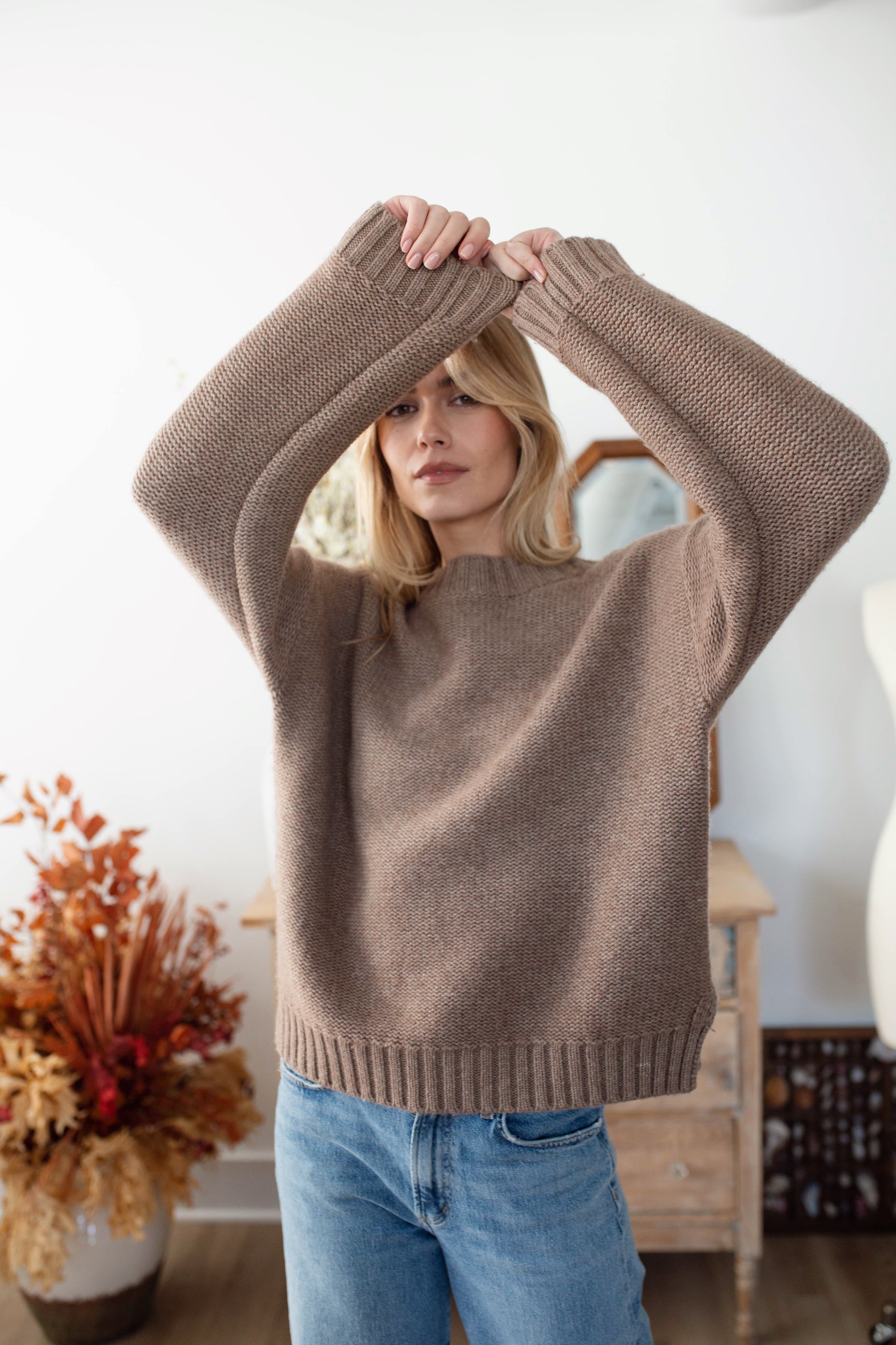 Winter Beach Sweater-Cashmere Sweaters-Happy on Main