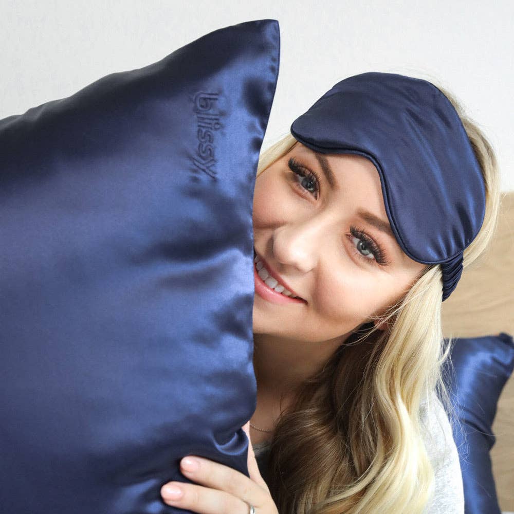 Sleep Mask - Blue-Beauty + Wellness-Happy on Main