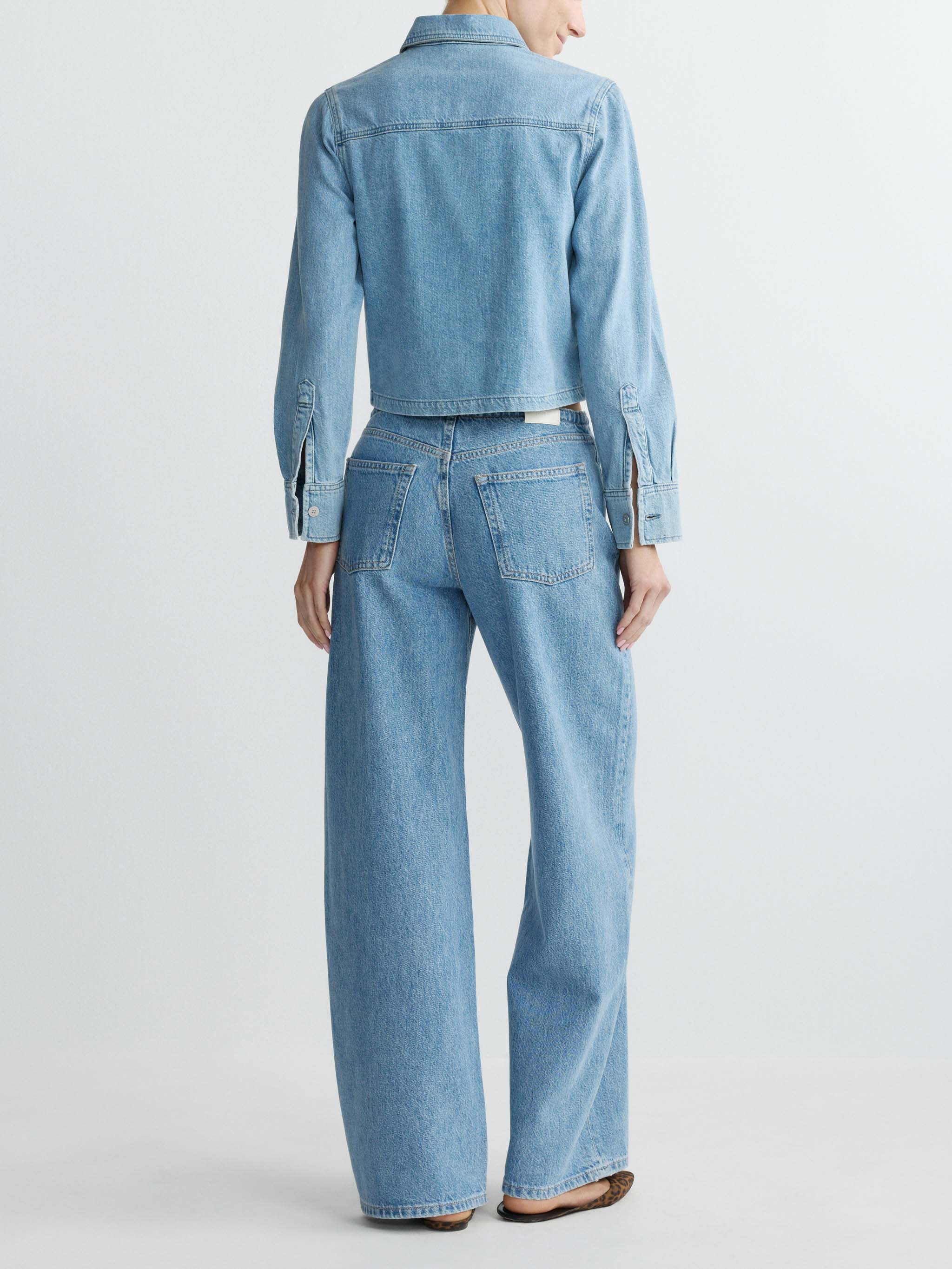 Sienna Low-Slung Wide Leg - River Aura-DL1961-Happy on Main