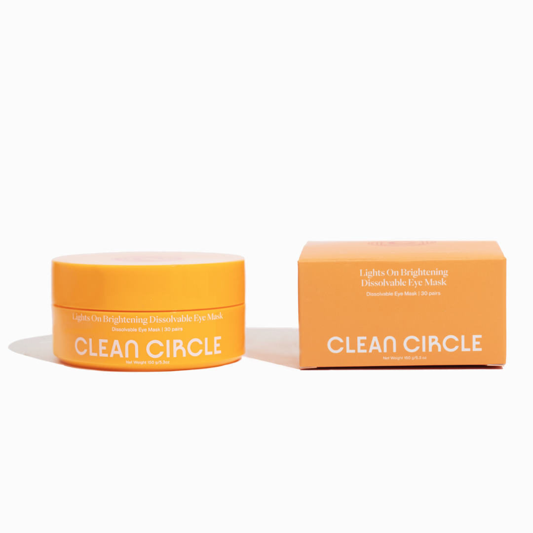Dissolvable Brightening Eye Mask-Beauty-Zero waste-dark circ-Clean Circle-Happy on Main