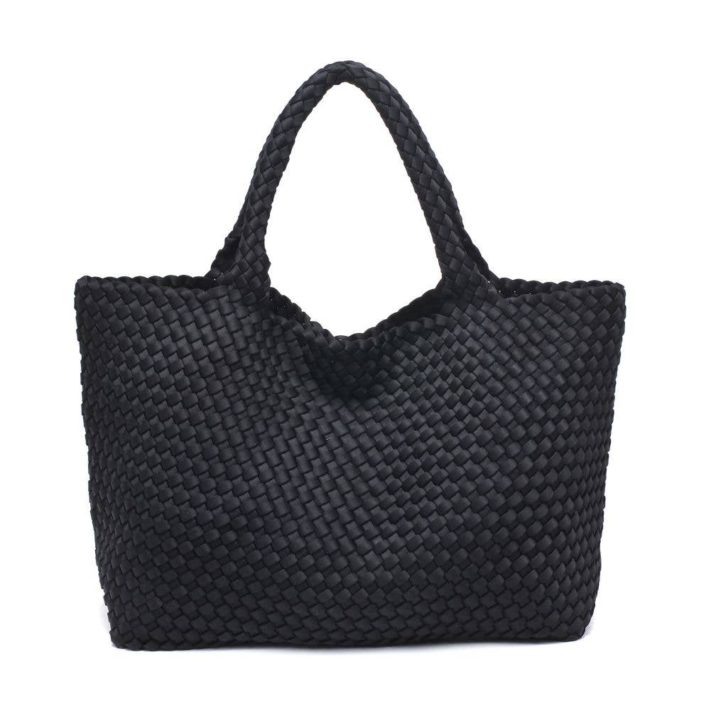 Sky's The Limit - Large Woven Neoprene Tote-Handbags-Happy on Main