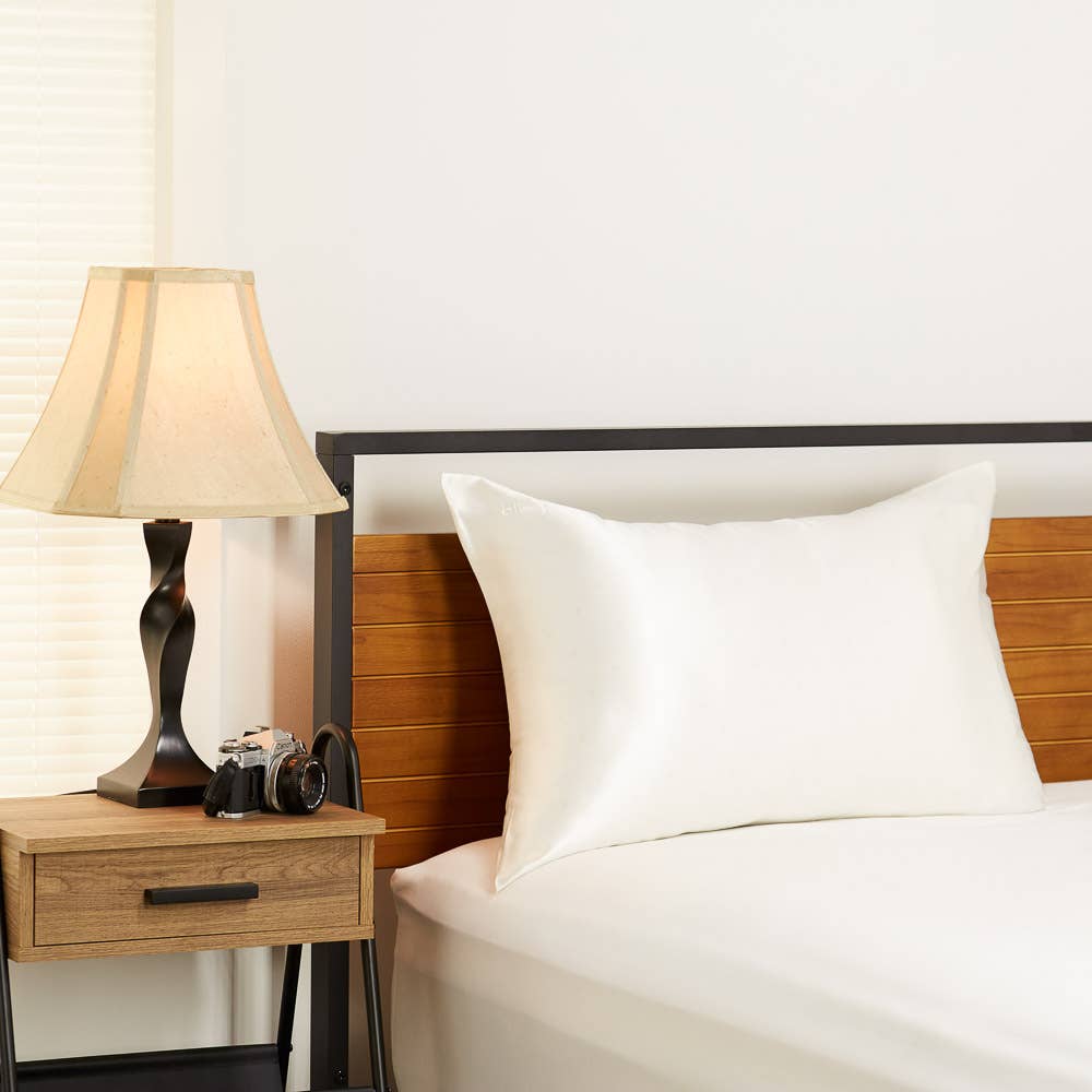 Pillowcase - White - Standard-Beauty + Wellness-Happy on Main