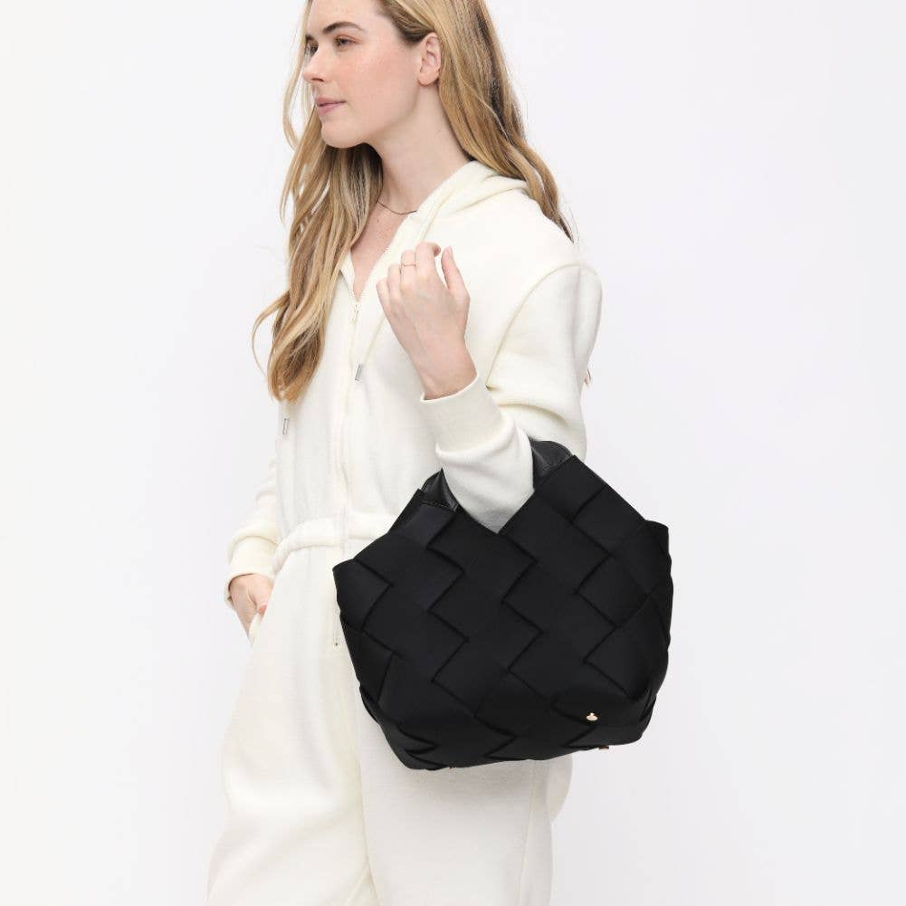 Resilience - Woven Neoprene Tote-Handbags-Happy on Main
