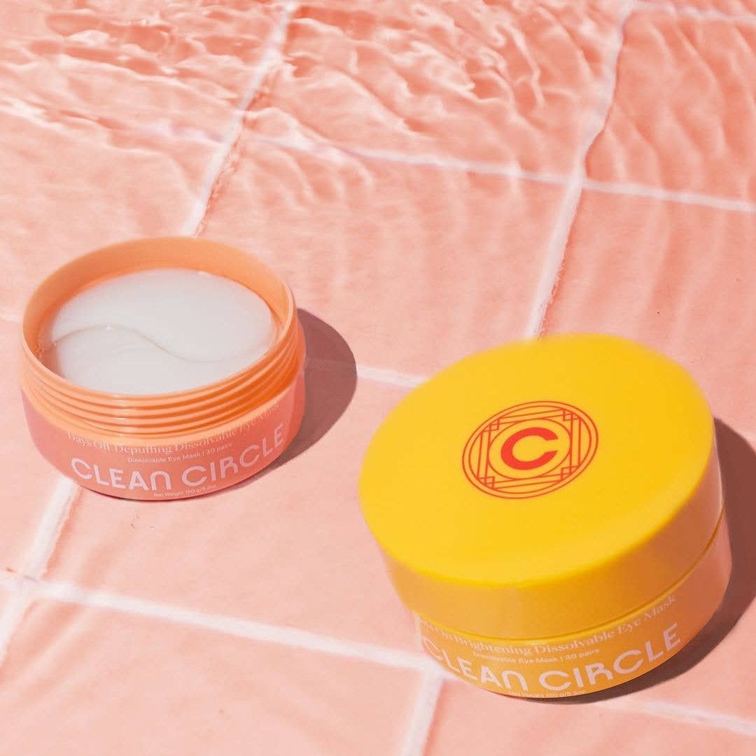 Depuffing Eye Mask w/ Niacinamide & Turmeric - Zero Waste-Beauty + Wellness-Happy on Main