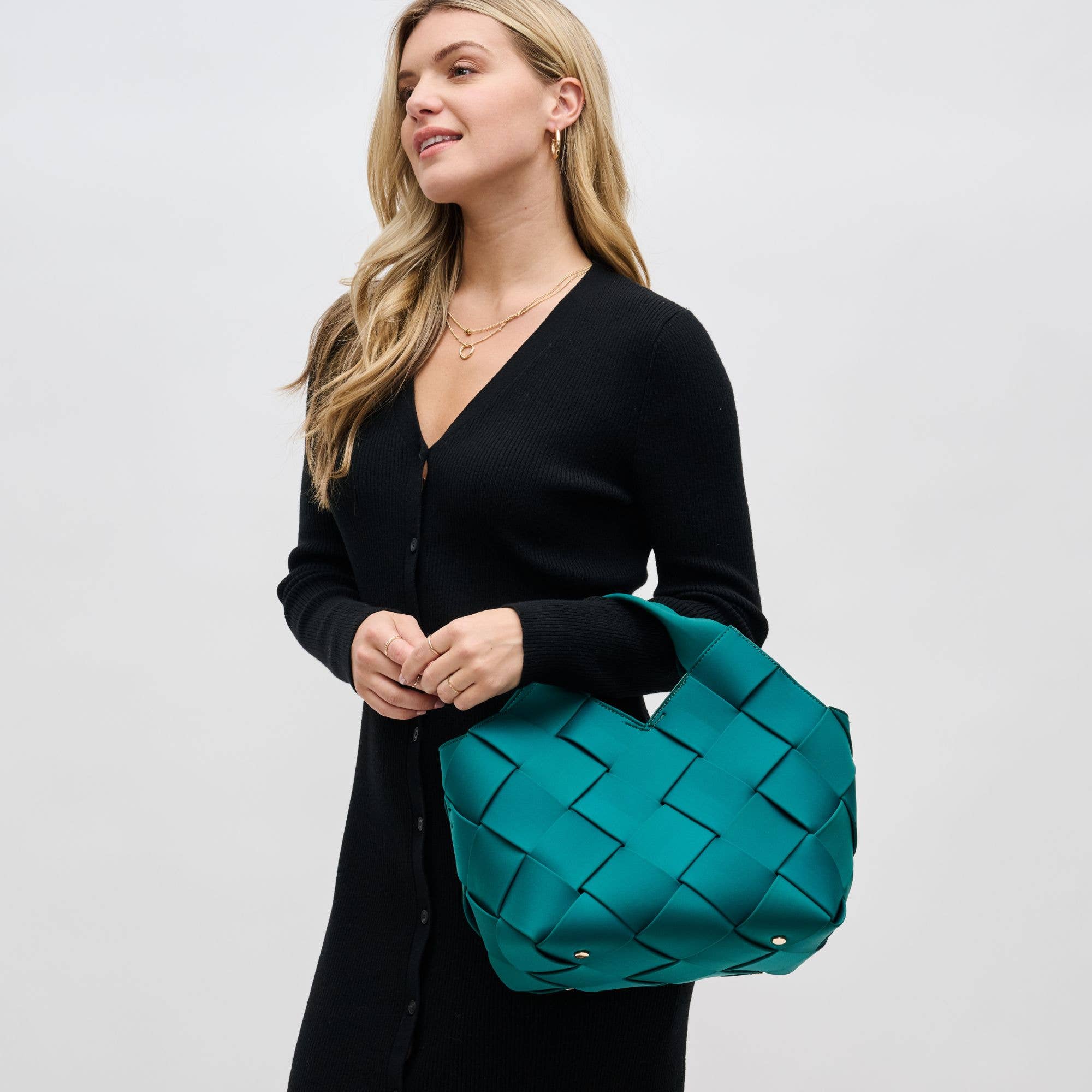 Resilience - Woven Neoprene Tote-Handbags-Happy on Main