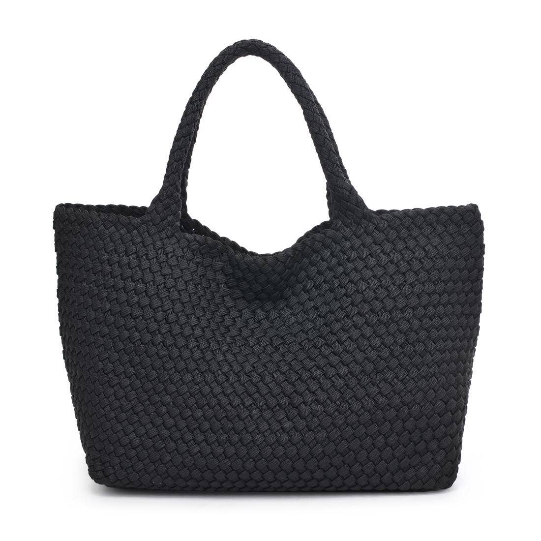 Sky's The Limit - Large Laced Up Eco-Edition Tote-Handbags-Happy on Main