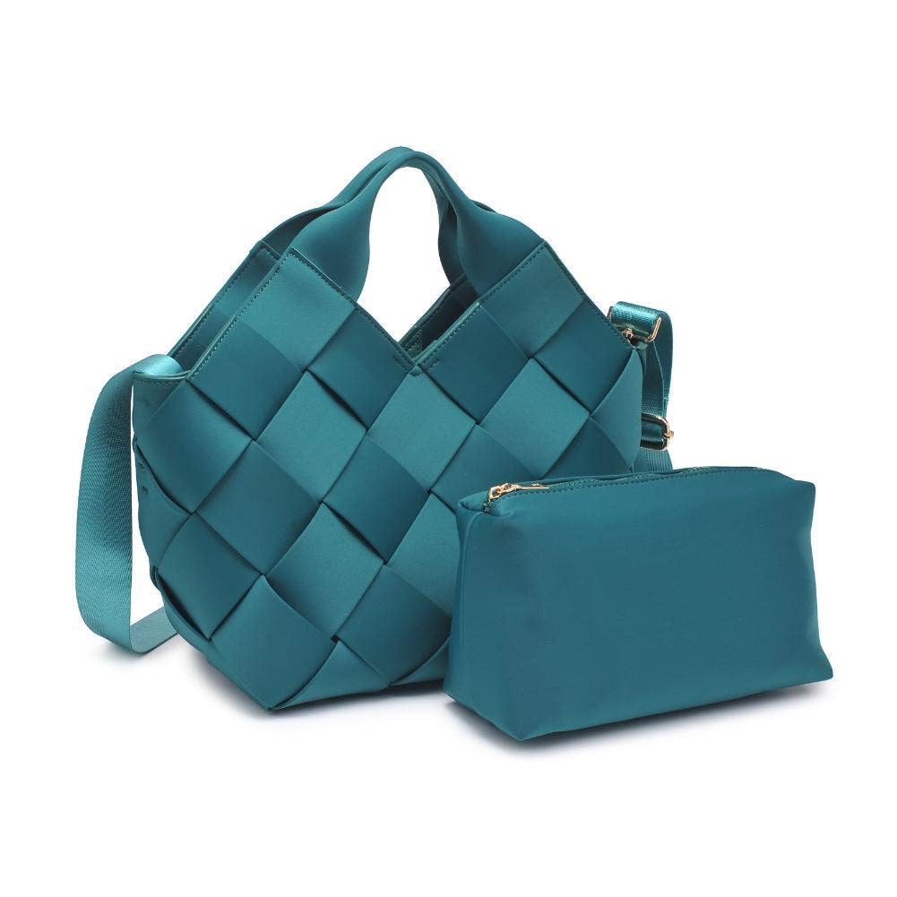 Resilience - Woven Neoprene Tote-Handbags-Happy on Main
