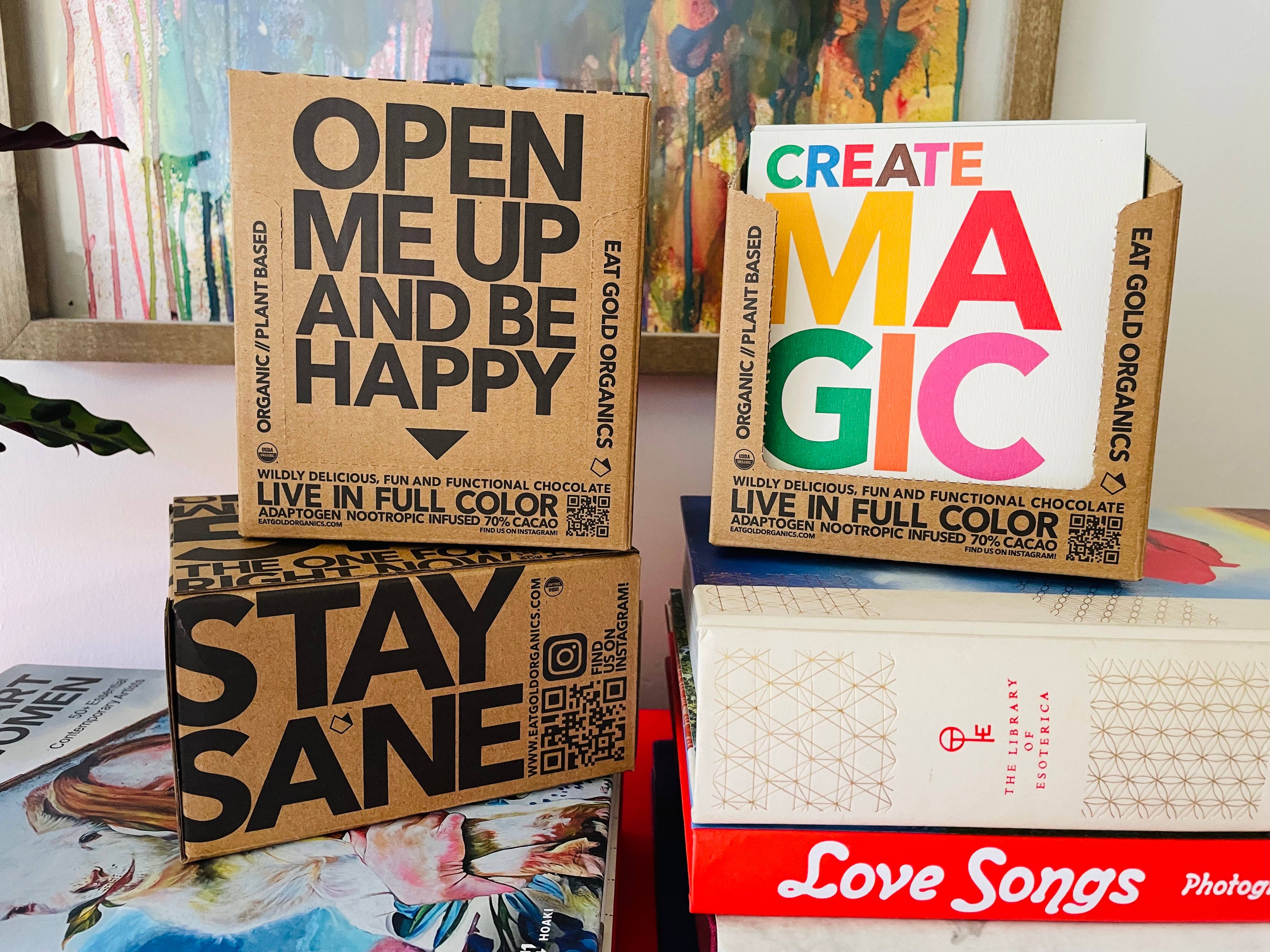 STAY SANE a Potent, Functional & Delicious Chocolate Bar-Beauty + Wellness-Happy on Main