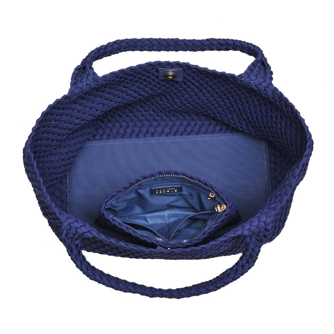 Sky's The Limit - Large Laced Up Eco-Edition Tote-Handbags-Happy on Main