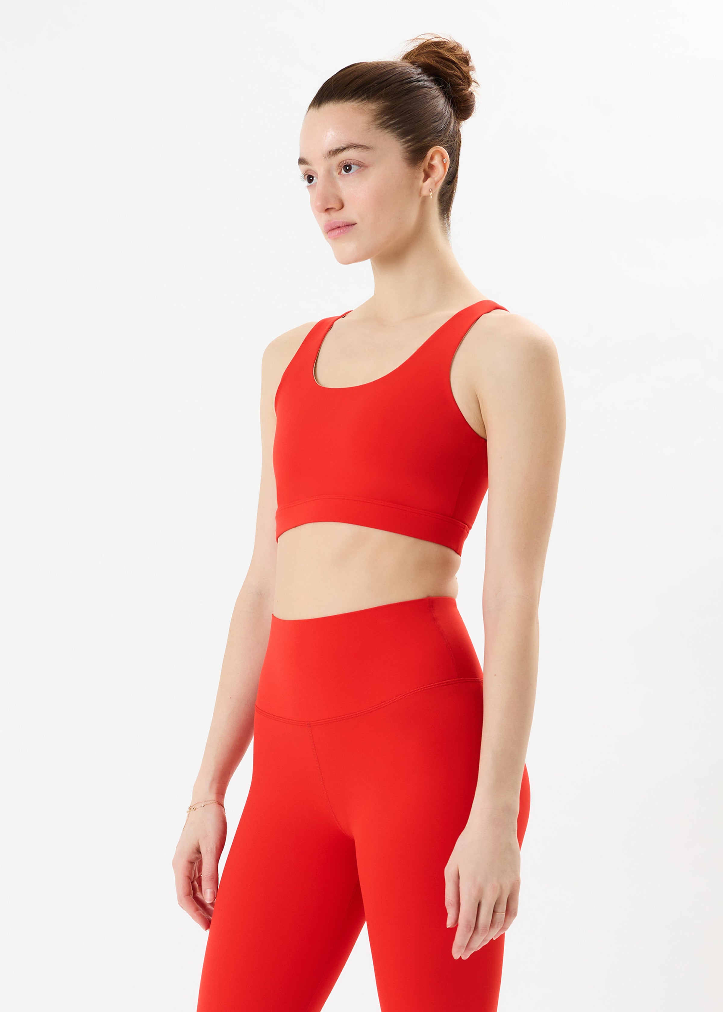 Sprint Rigor Bra - Lotus Red-Splits59-Happy on Main