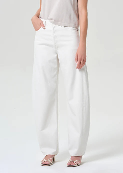 Luna Pieced Jean - Chalk White-AGOLDE-Happy on Main