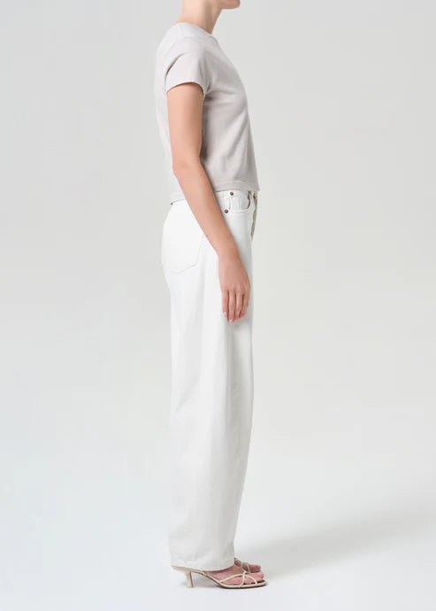 Luna Pieced Jean - Chalk White-AGOLDE-Happy on Main