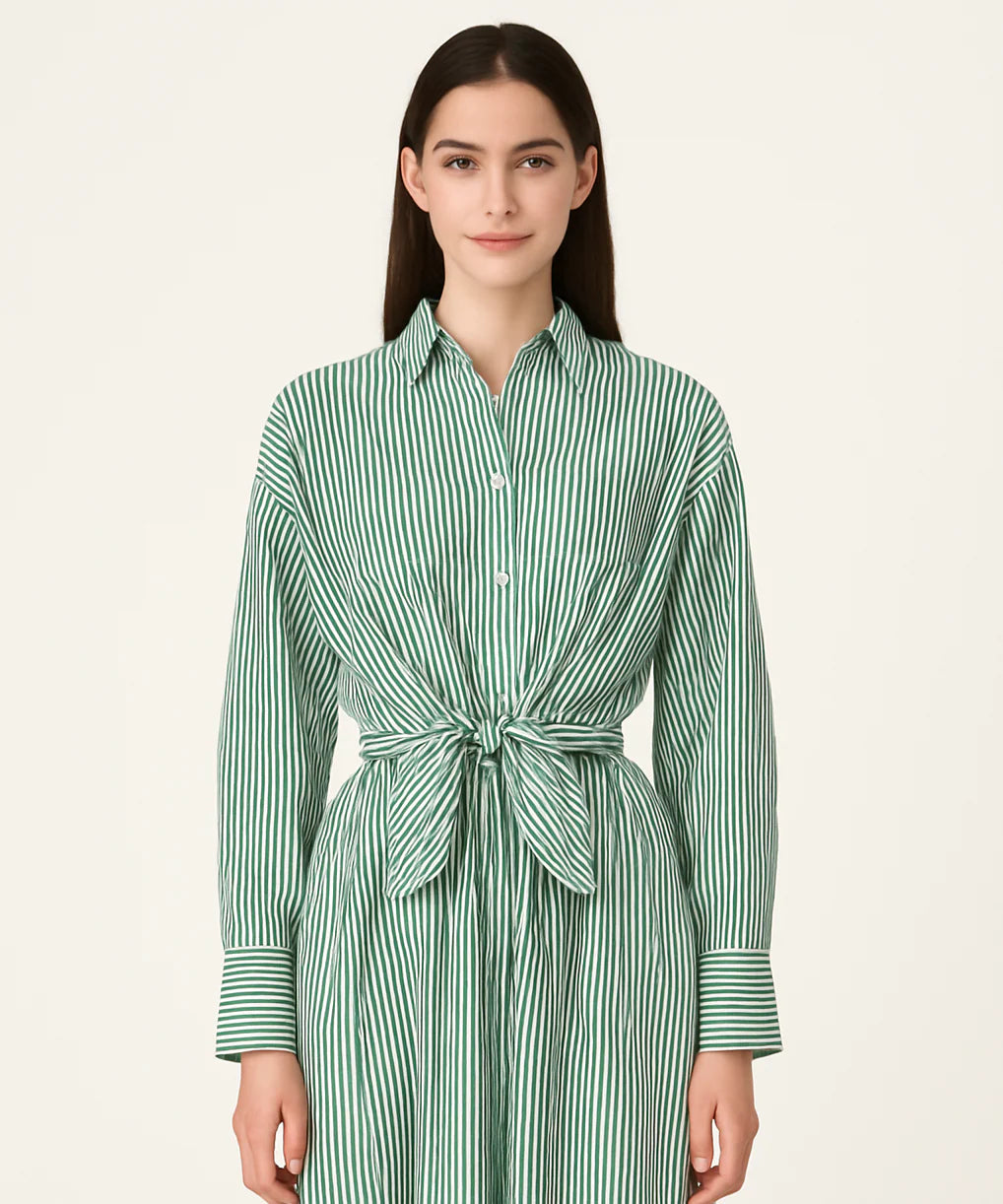 Augusta Top I Masters Stripe-Ivy Coast-Happy on Main