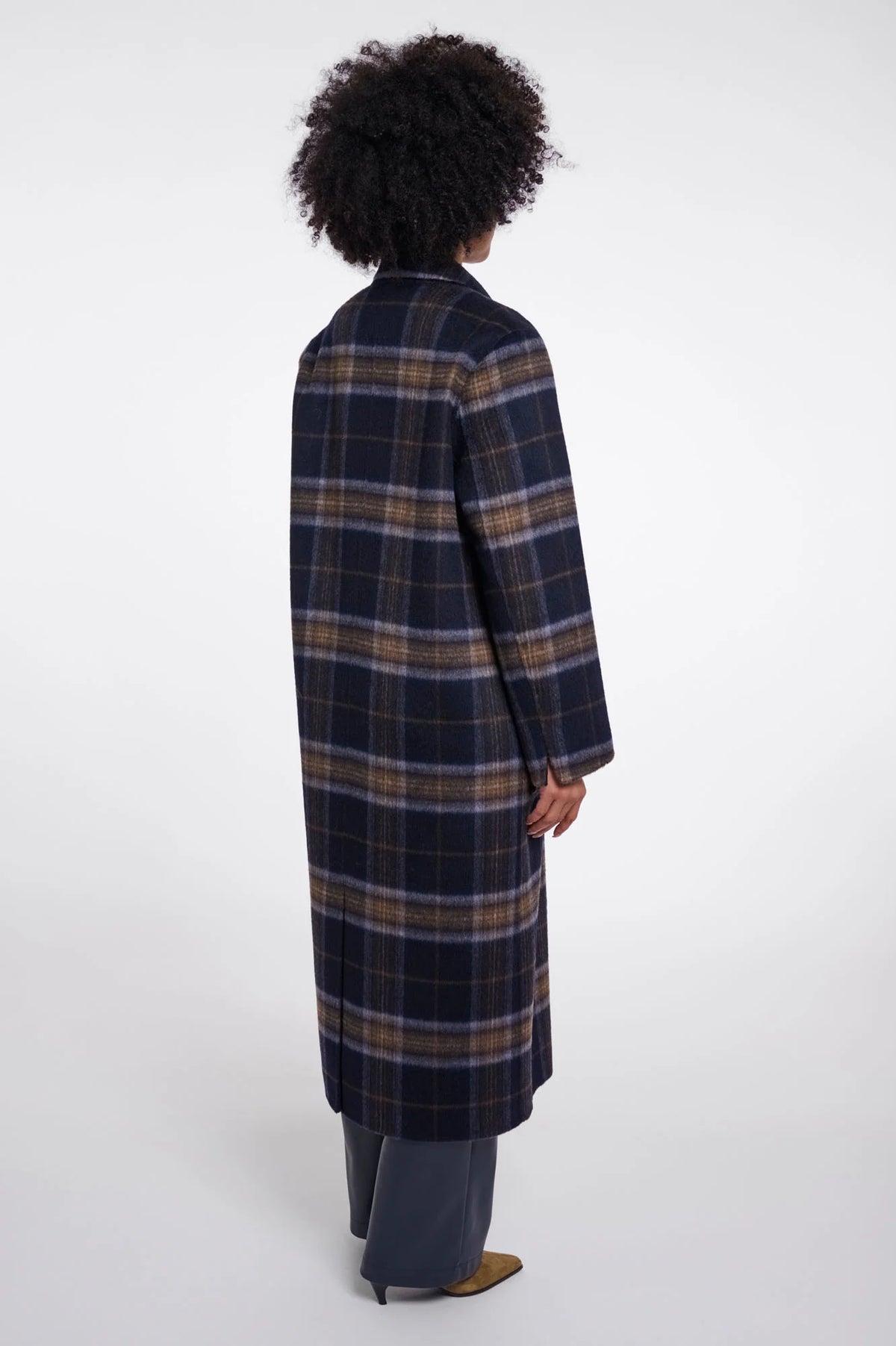 Adria Reversible Coat - Dark Navy-Rino & Pelle-Happy on Main