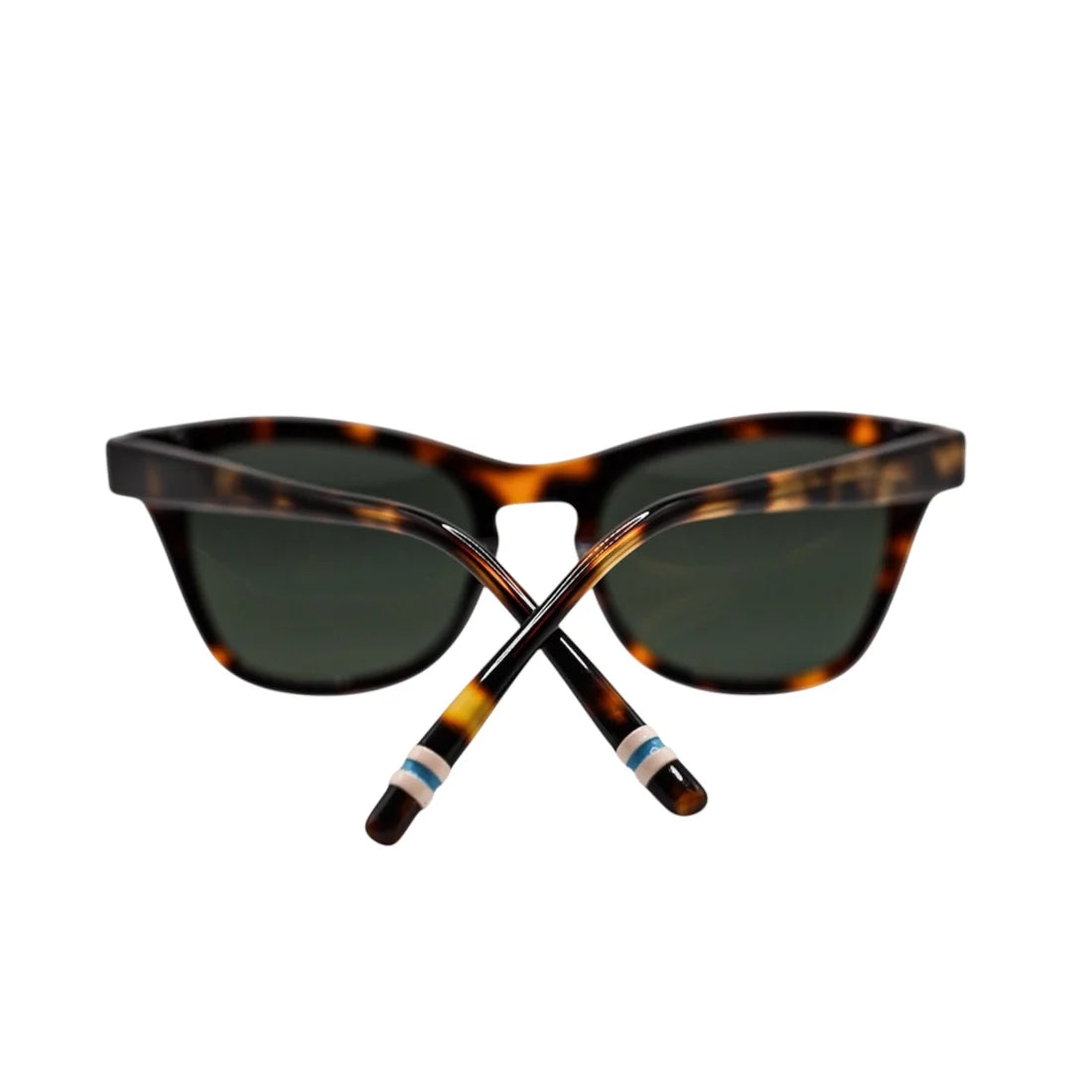Fenwick Sunglasses - Dark Tortoise / Green Lens-Out East-Happy on Main