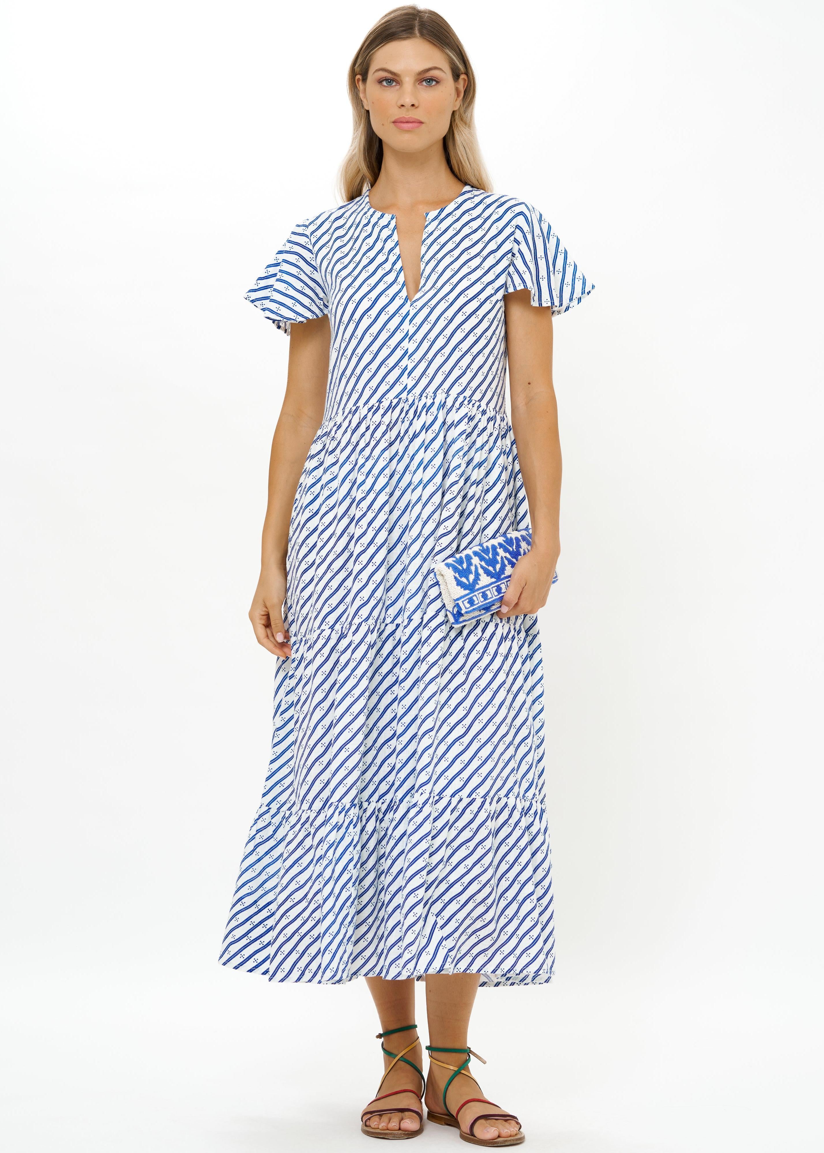 V-Neck Maxi Dress