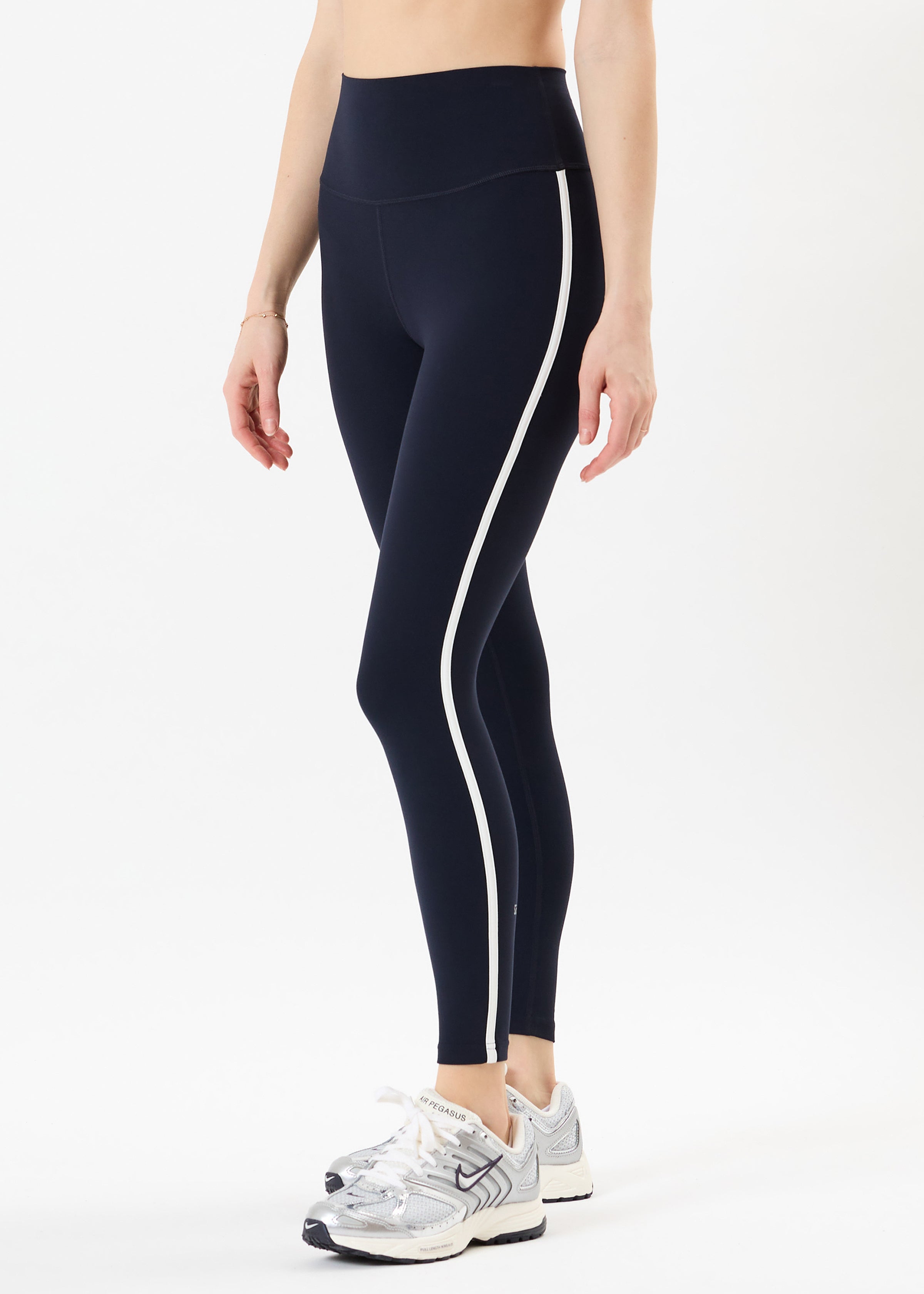 Amber Airweight High Waist 7/8 - Indigo/White-Splits59-Happy on Main