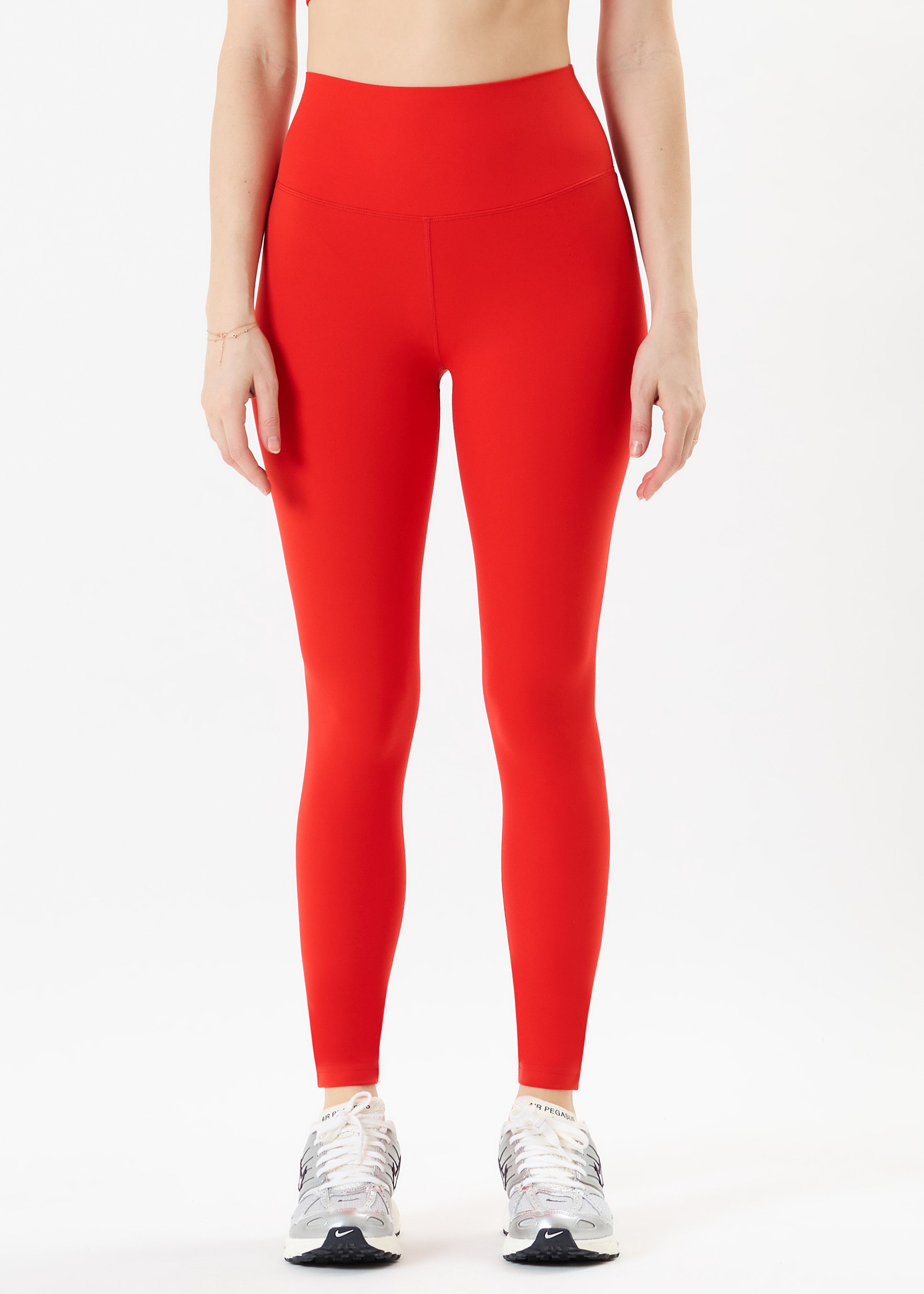Sprint High Waist Rigor 7/8 - Lotus Red-Splits59-Happy on Main